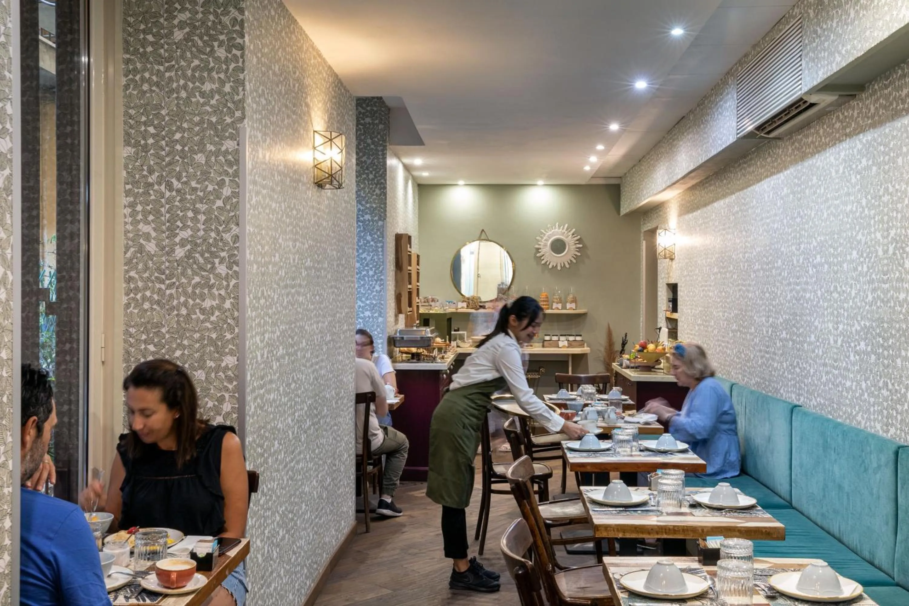 Staff in Boutique Hotel Galatea