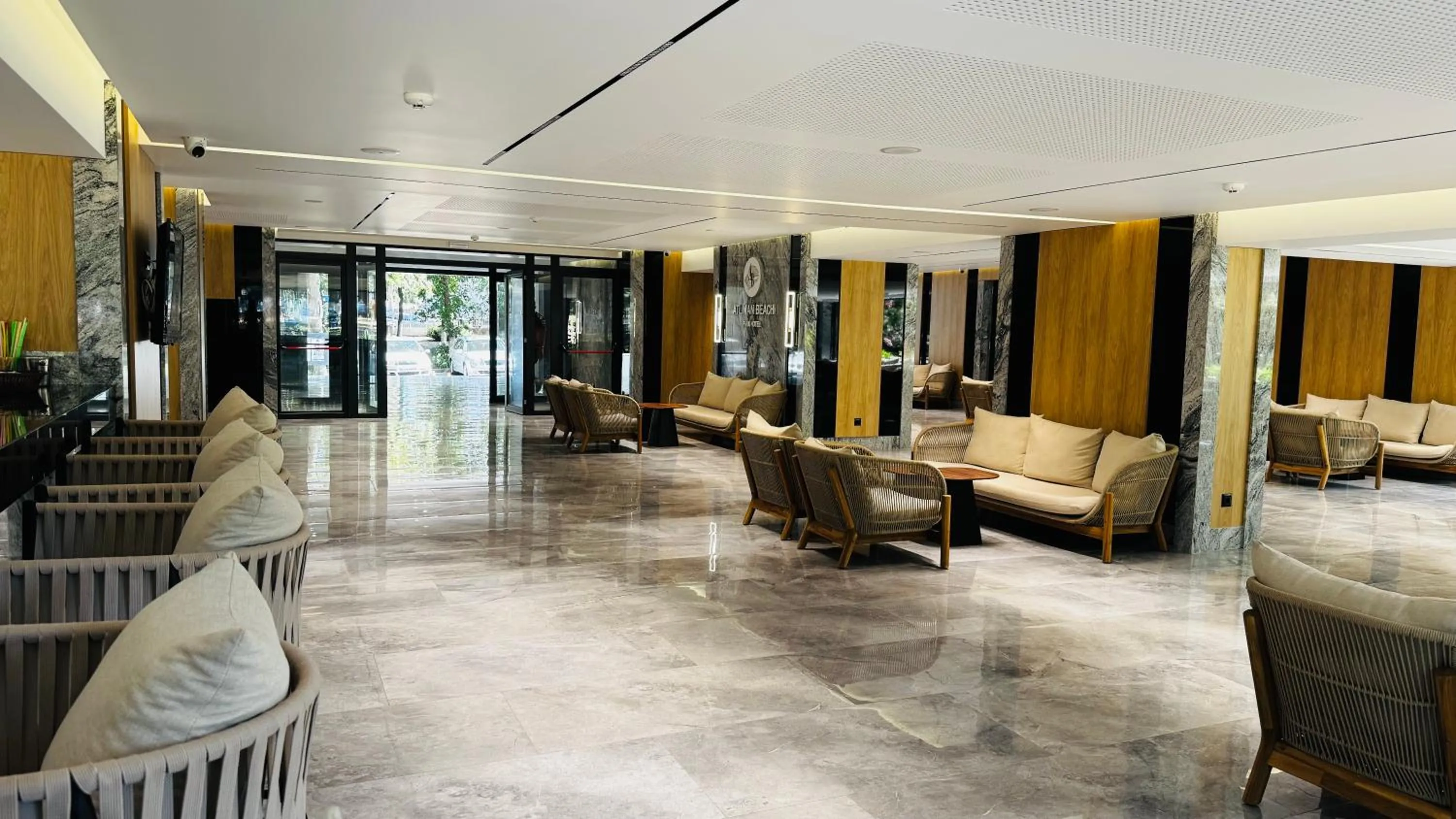 Lobby or reception in Atliman Beach Park Hotel