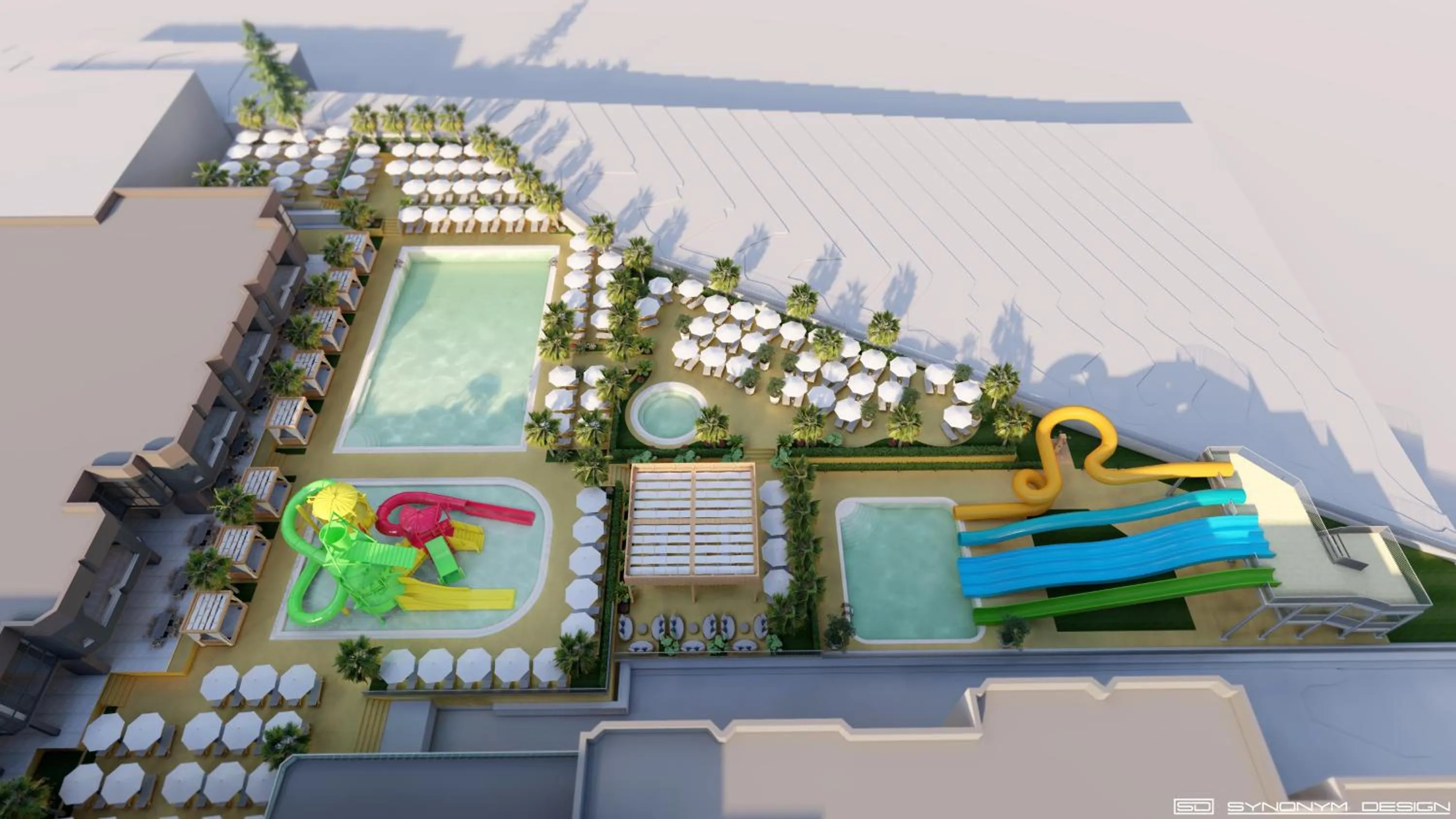 Patio in Atliman Beach Resort