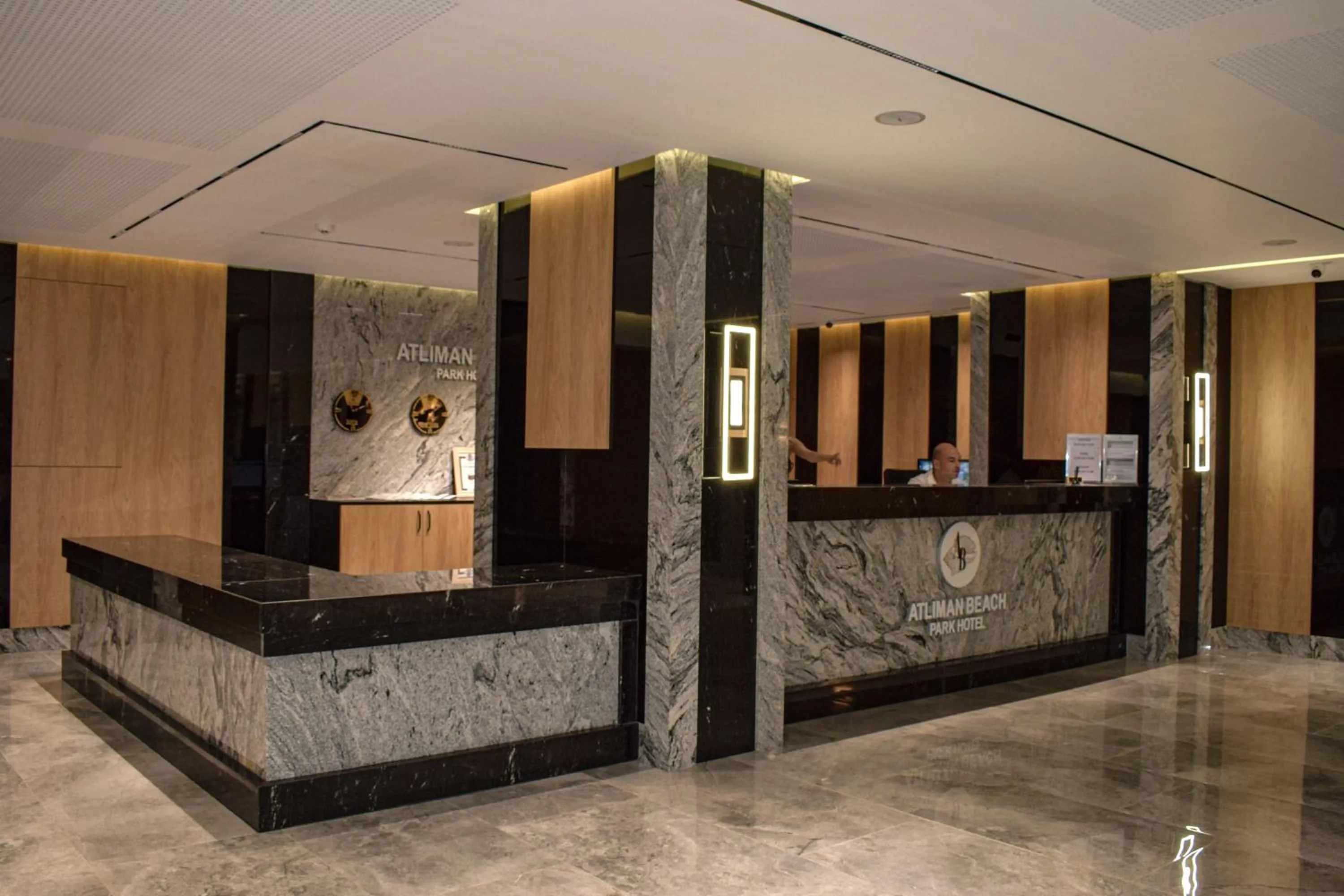 Lobby or reception in Atliman Beach Park Hotel