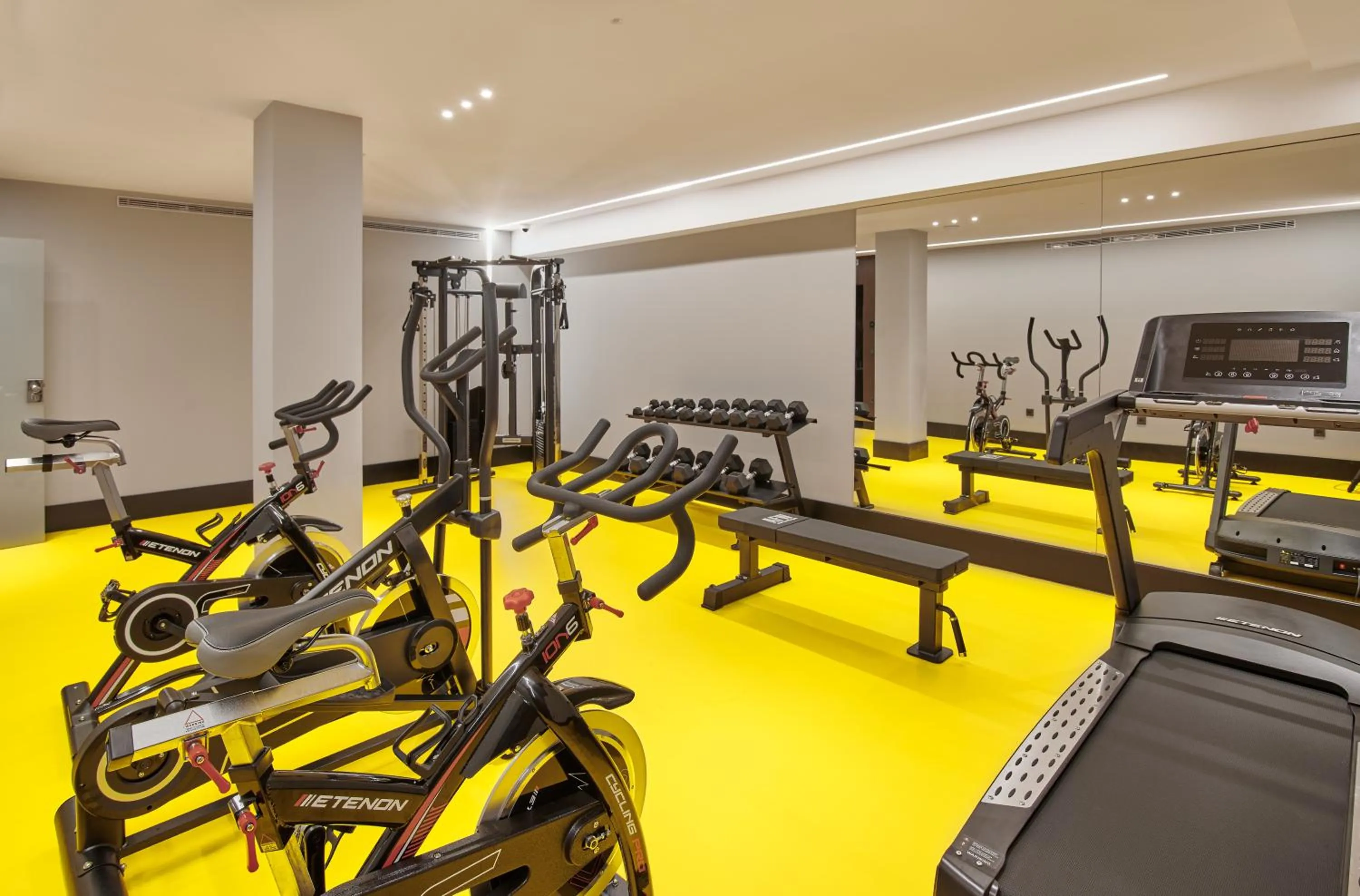 Fitness centre/facilities in Hotel MyPalace León