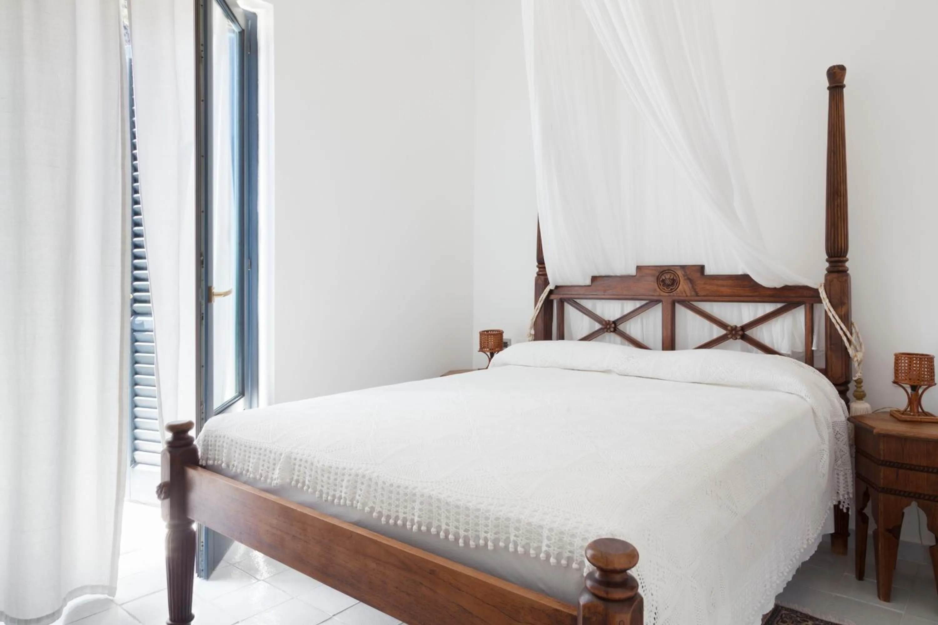 Bed in Quartara Boutique Hotel