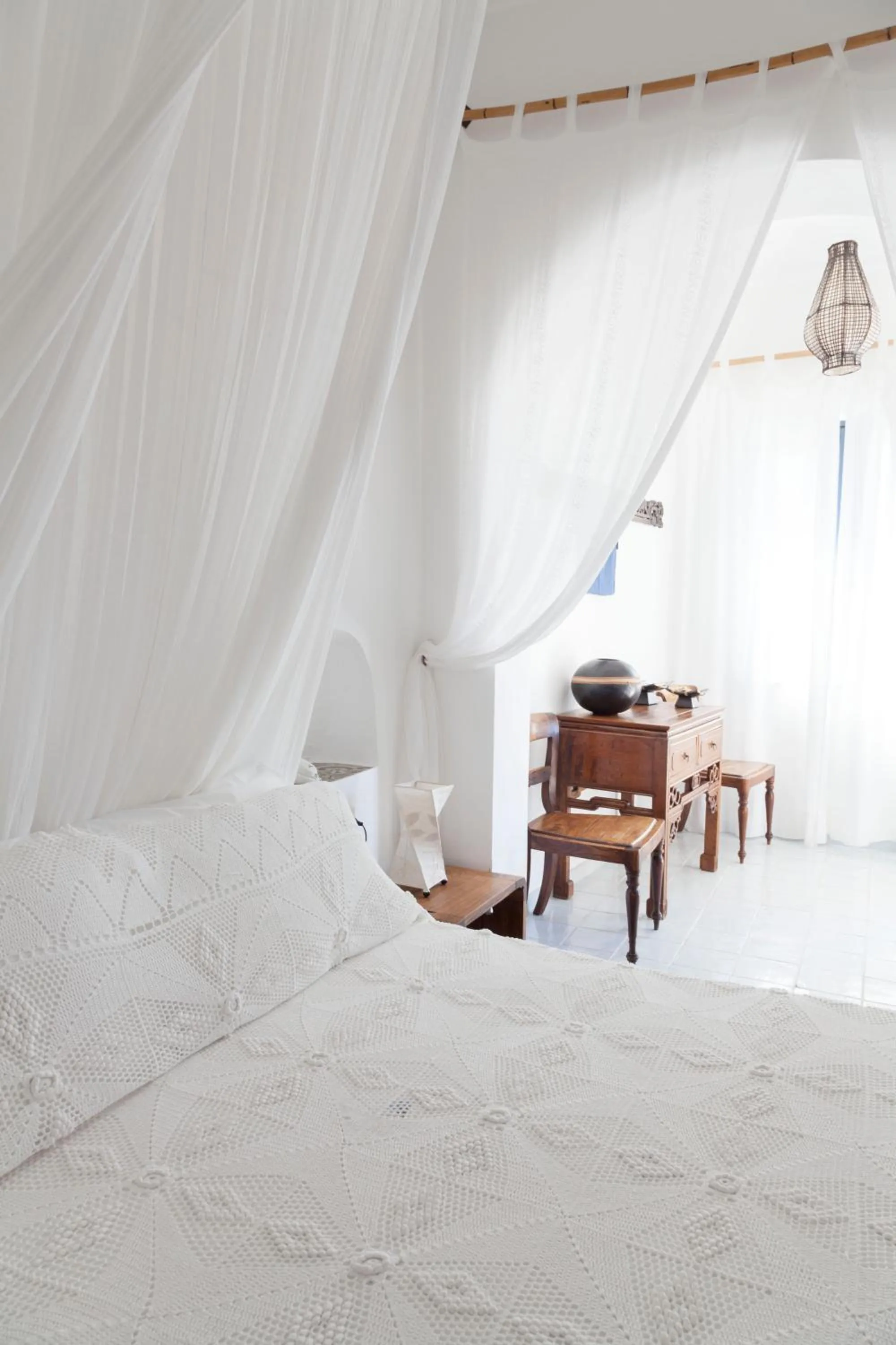 Bed in Quartara Boutique Hotel