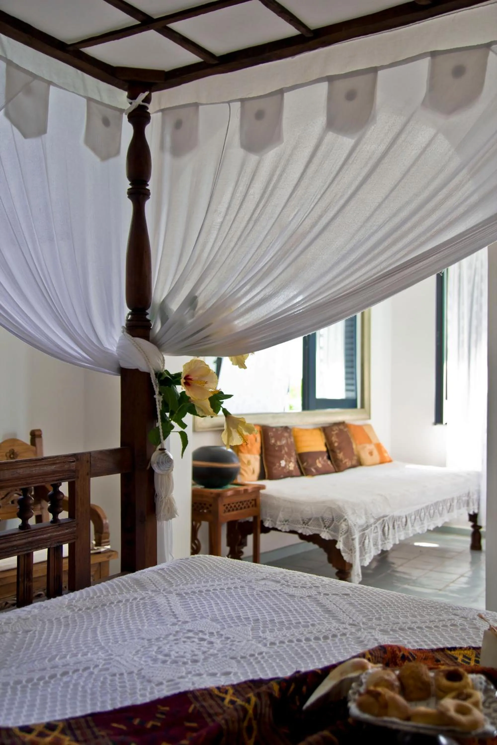 Bed in Quartara Boutique Hotel