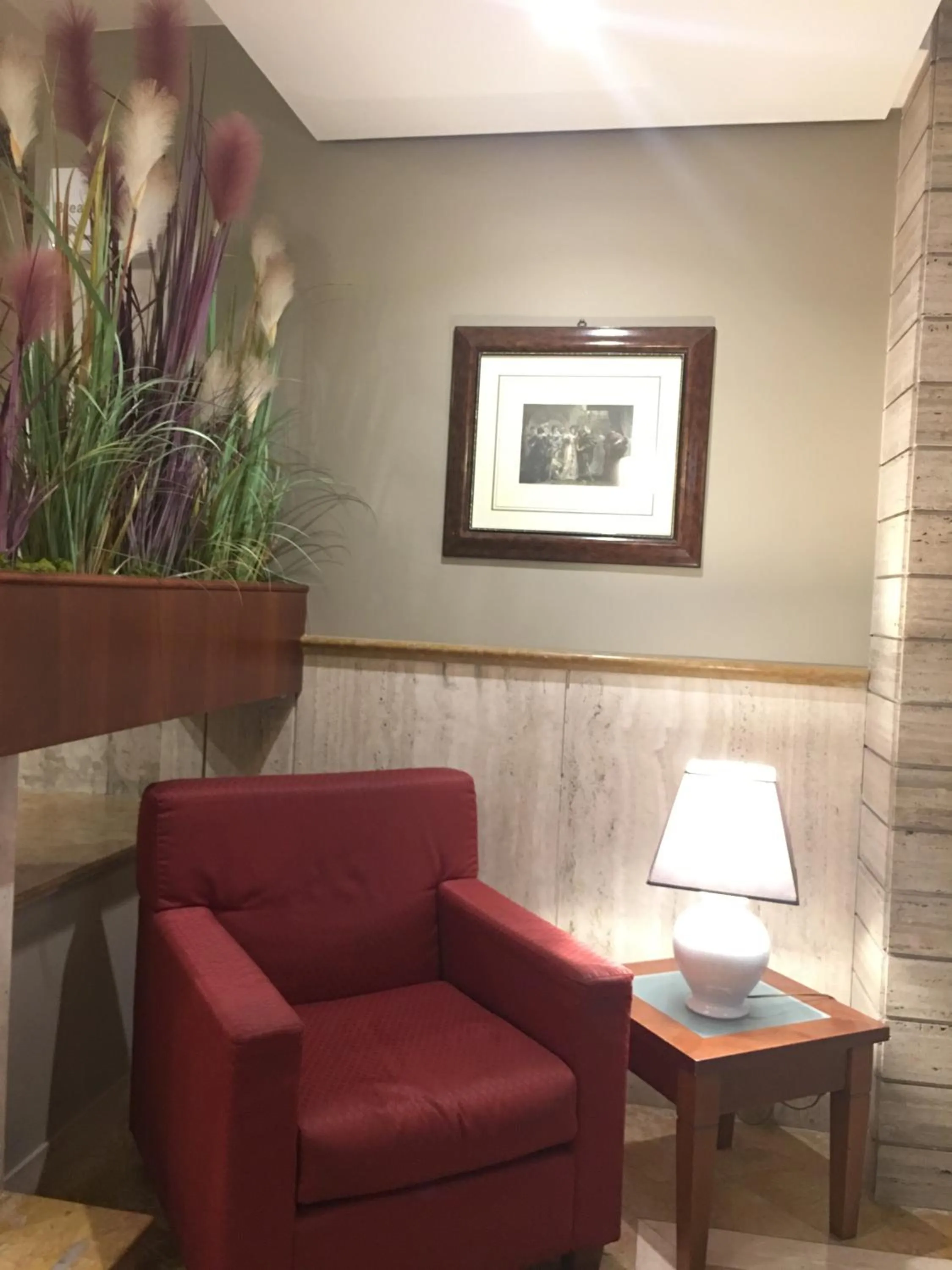 Lobby or reception in Hotel Posta