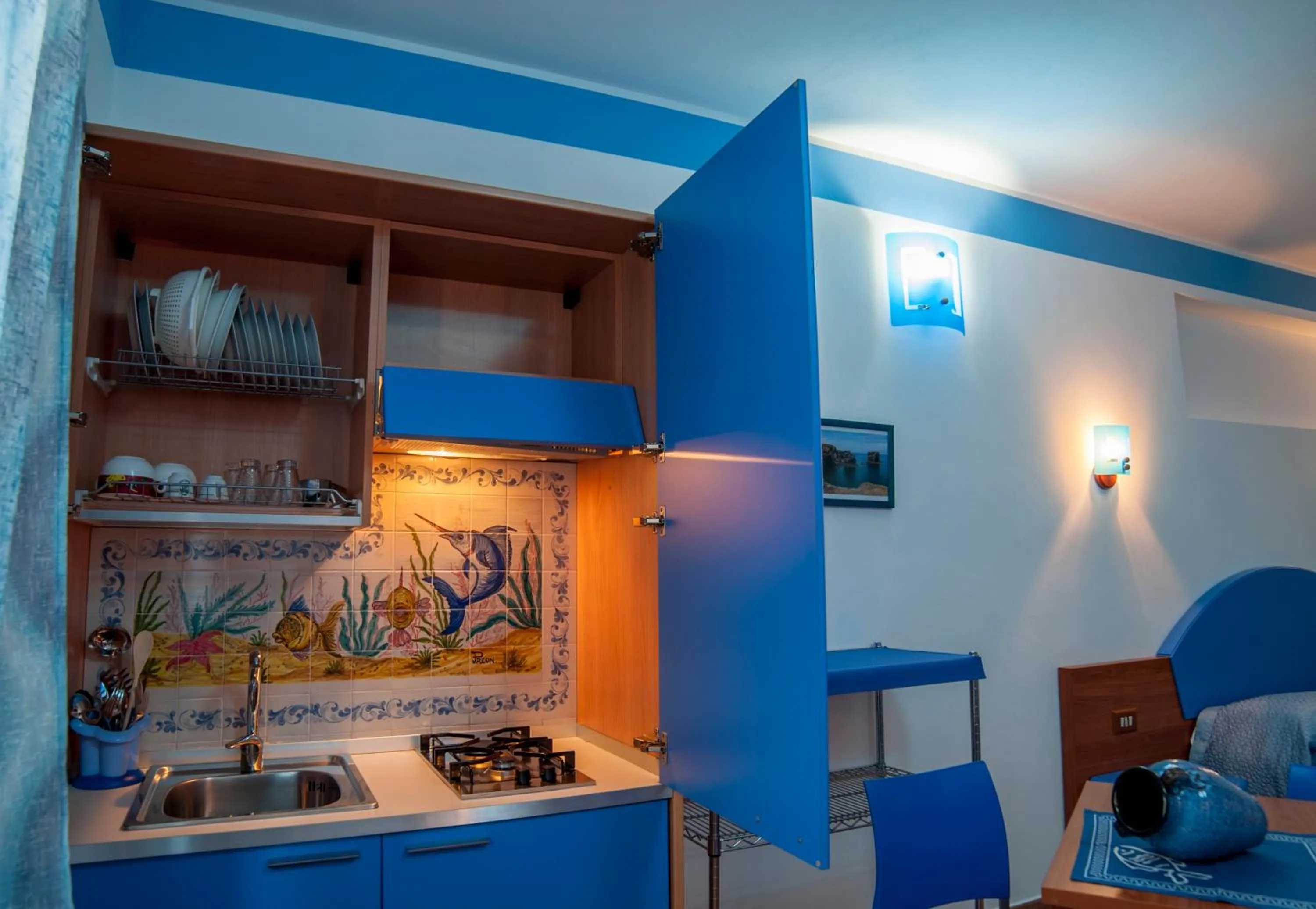 Kitchen or kitchenette in Sogni Nel Blu