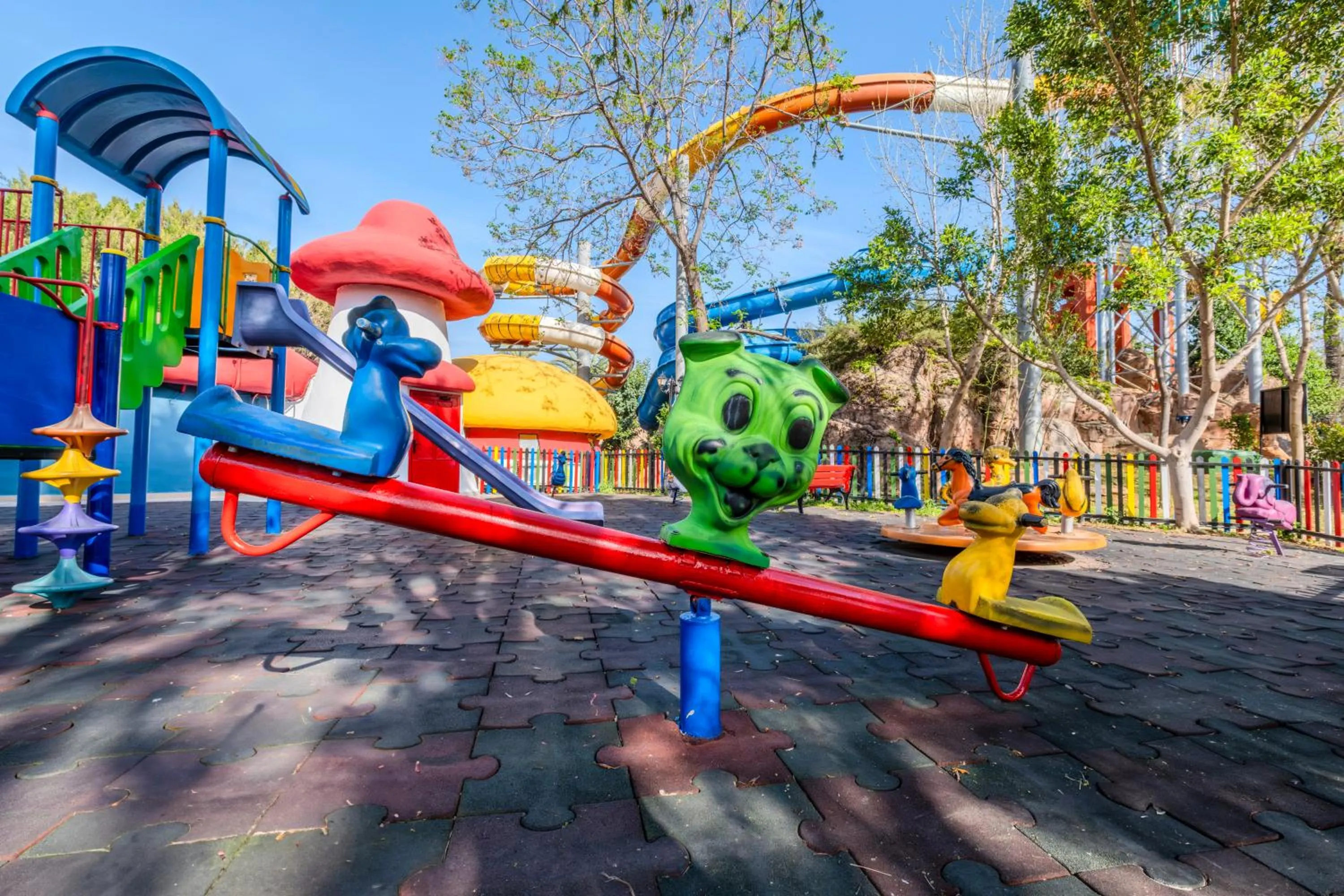 Children play ground in Belconti Resort Hotel