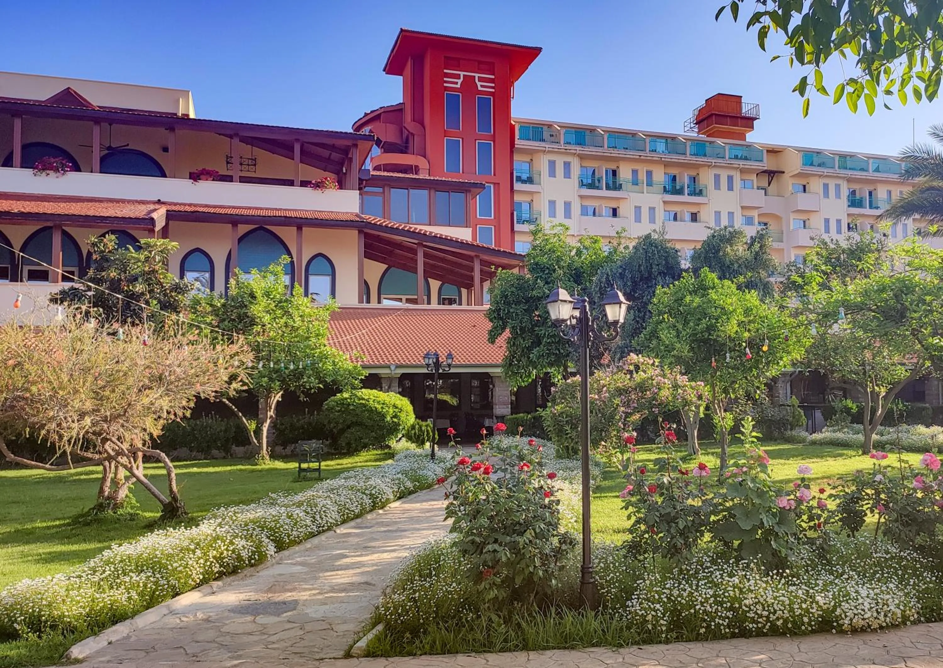 Garden view in Belconti Resort Hotel