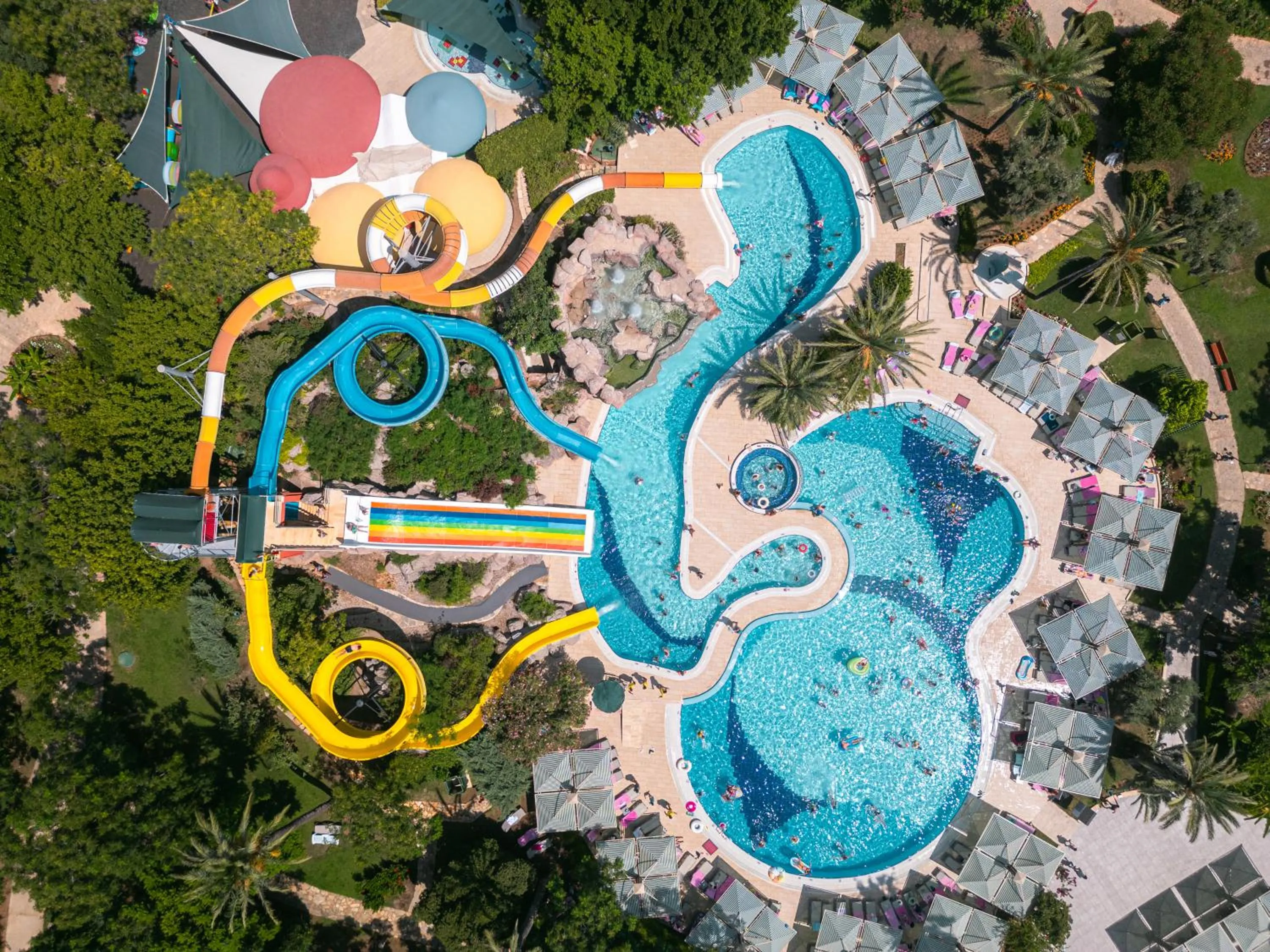 Pool view in Belconti Resort Hotel