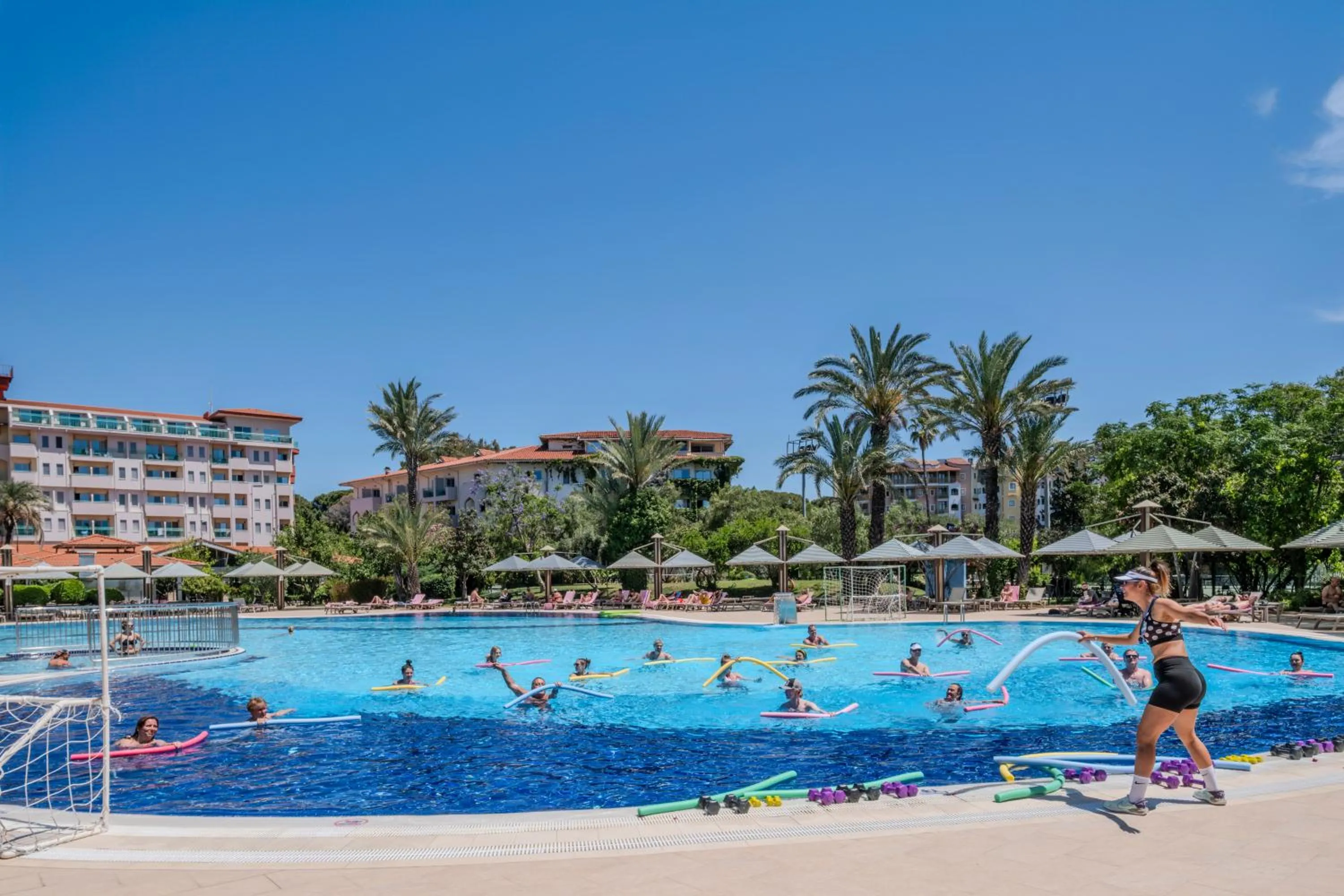 Swimming pool in Belconti Resort Hotel