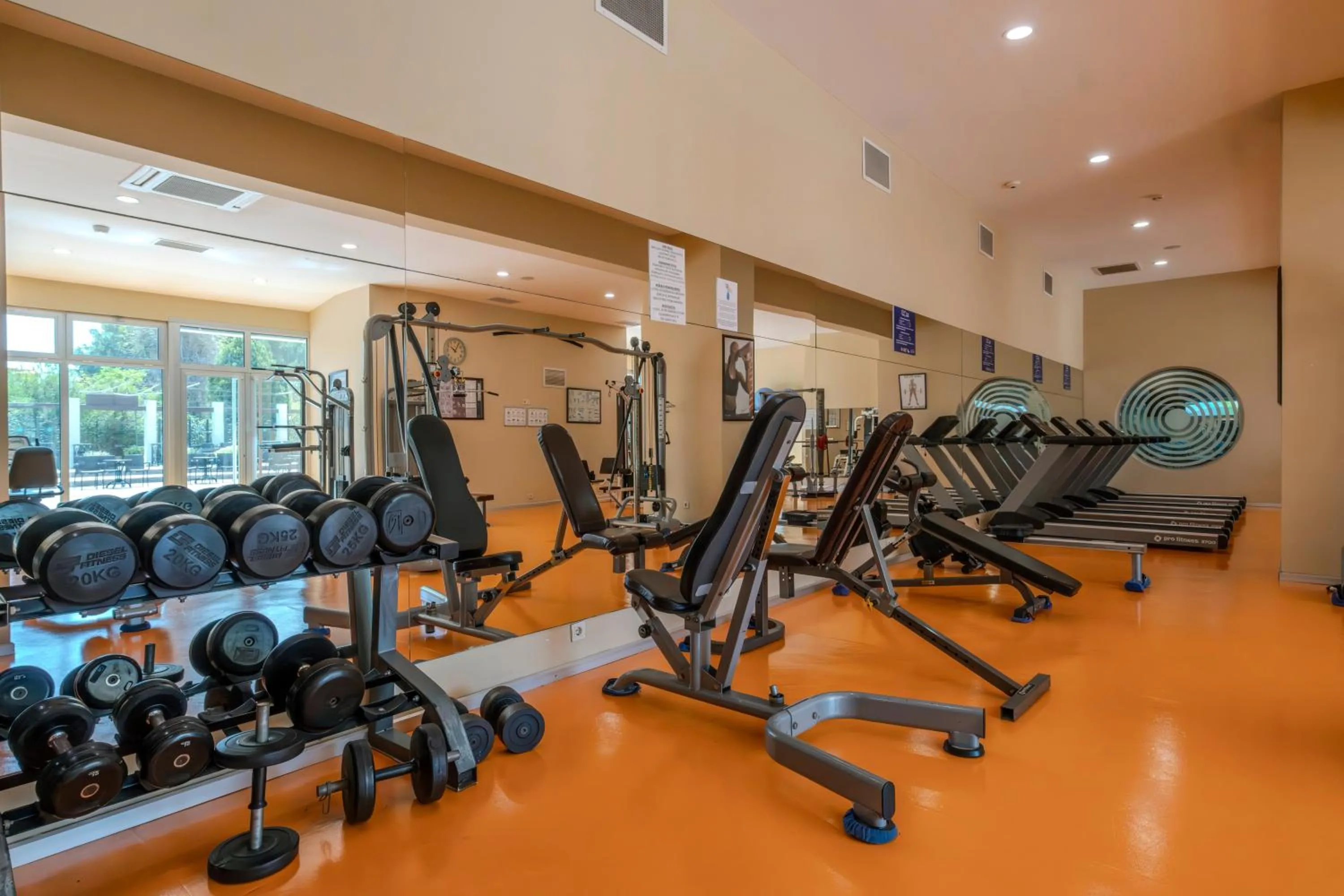 Fitness centre/facilities in Belconti Resort Hotel
