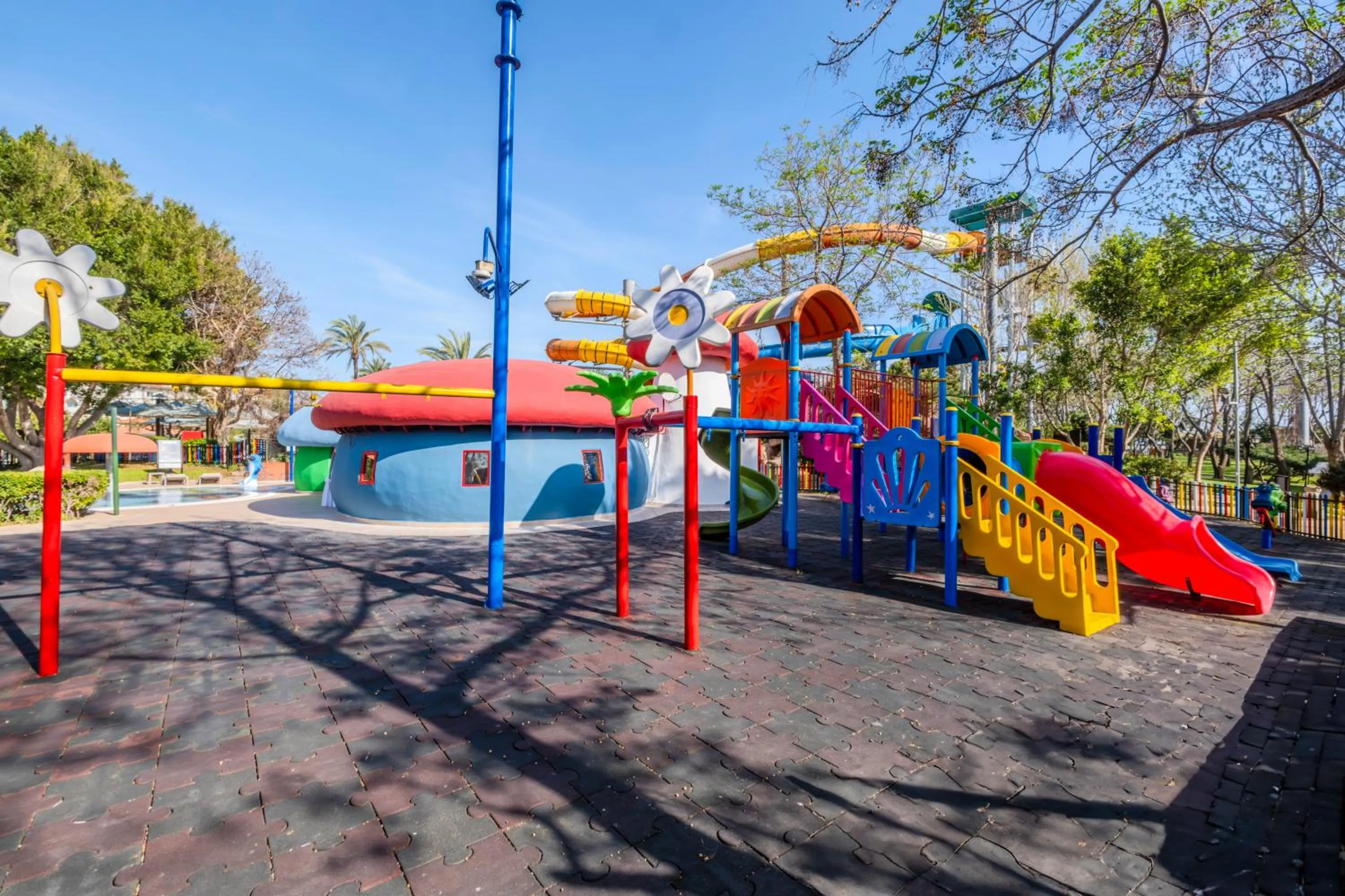 Children play ground in Belconti Resort Hotel
