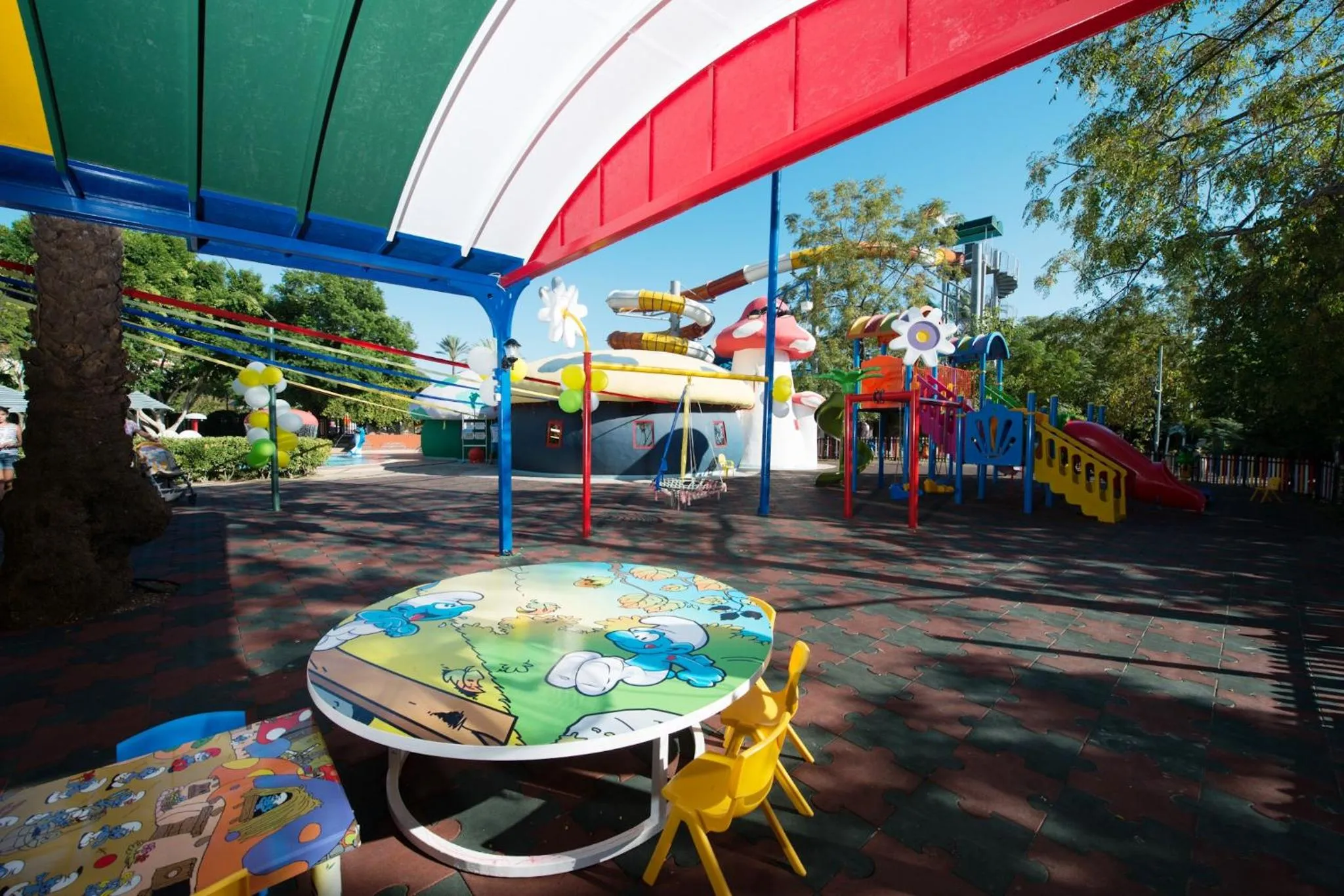 Children play ground in Belconti Resort Hotel