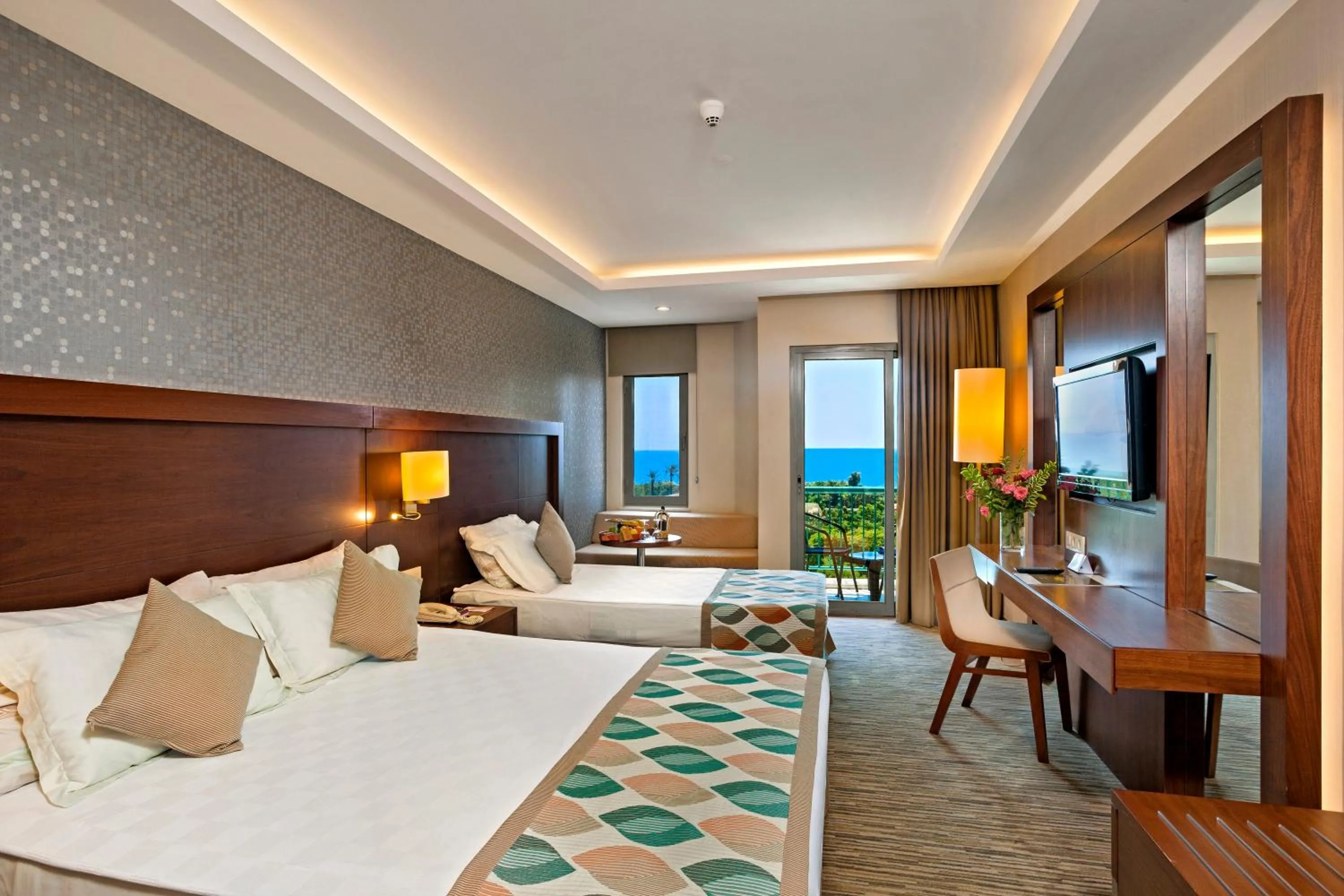 Photo of the whole room, Bed in Belconti Resort Hotel