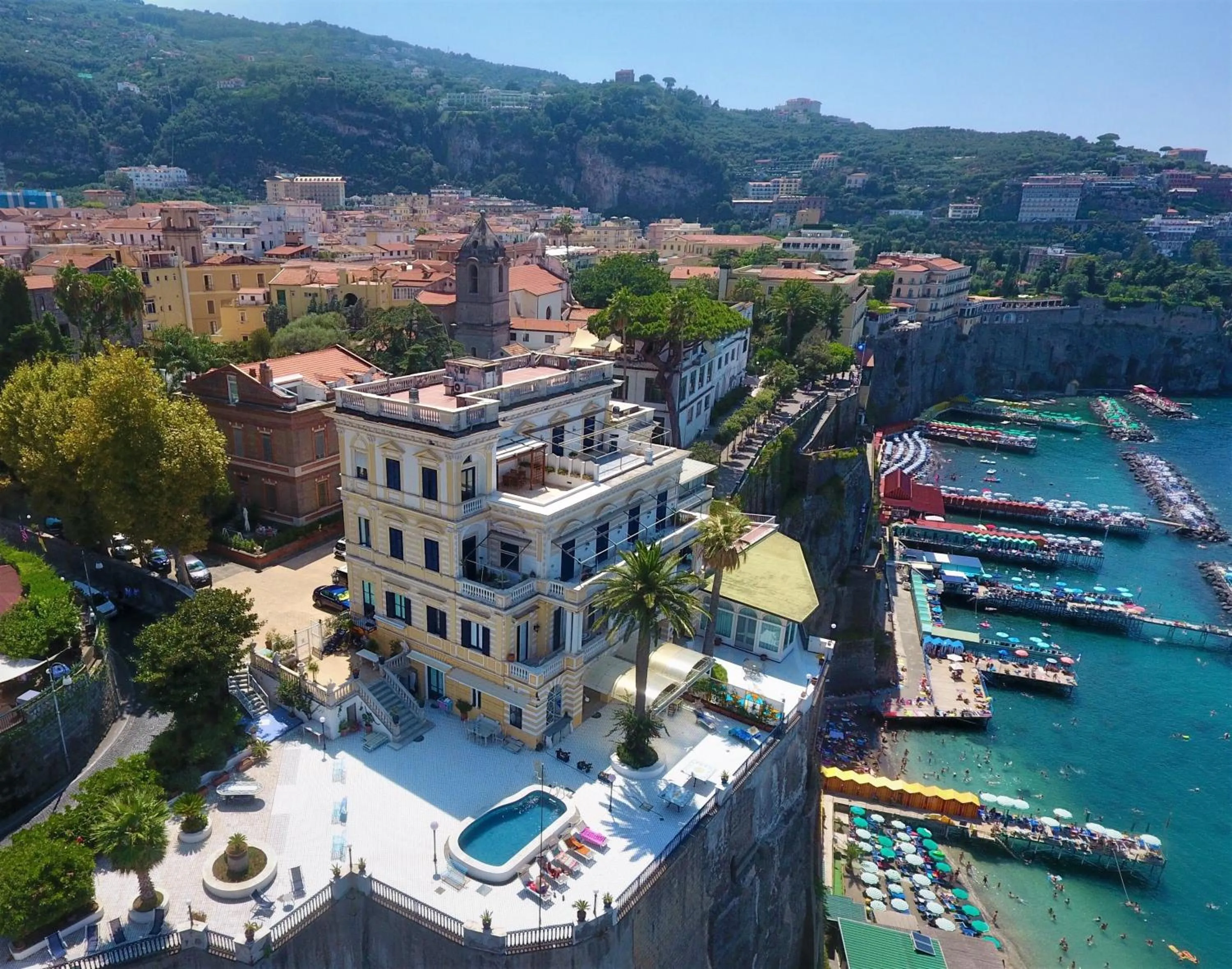 Bird's eye view in Villa La Terrazza Suites