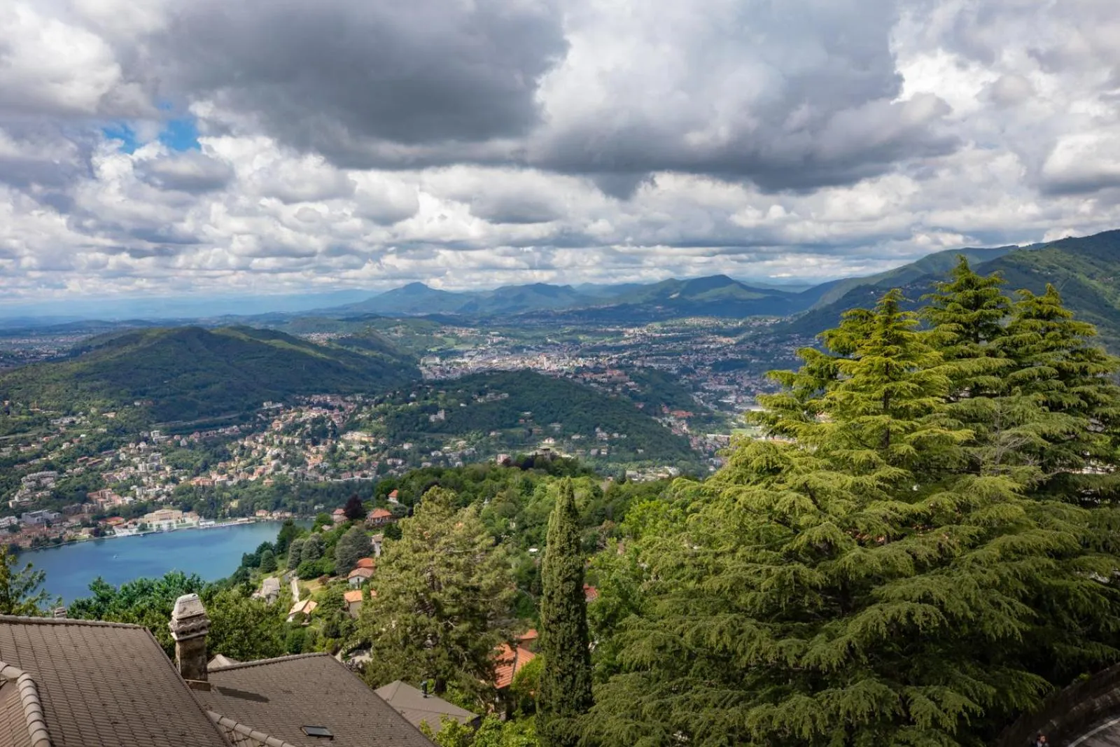 Lake view in Hotel Vista Lago Como