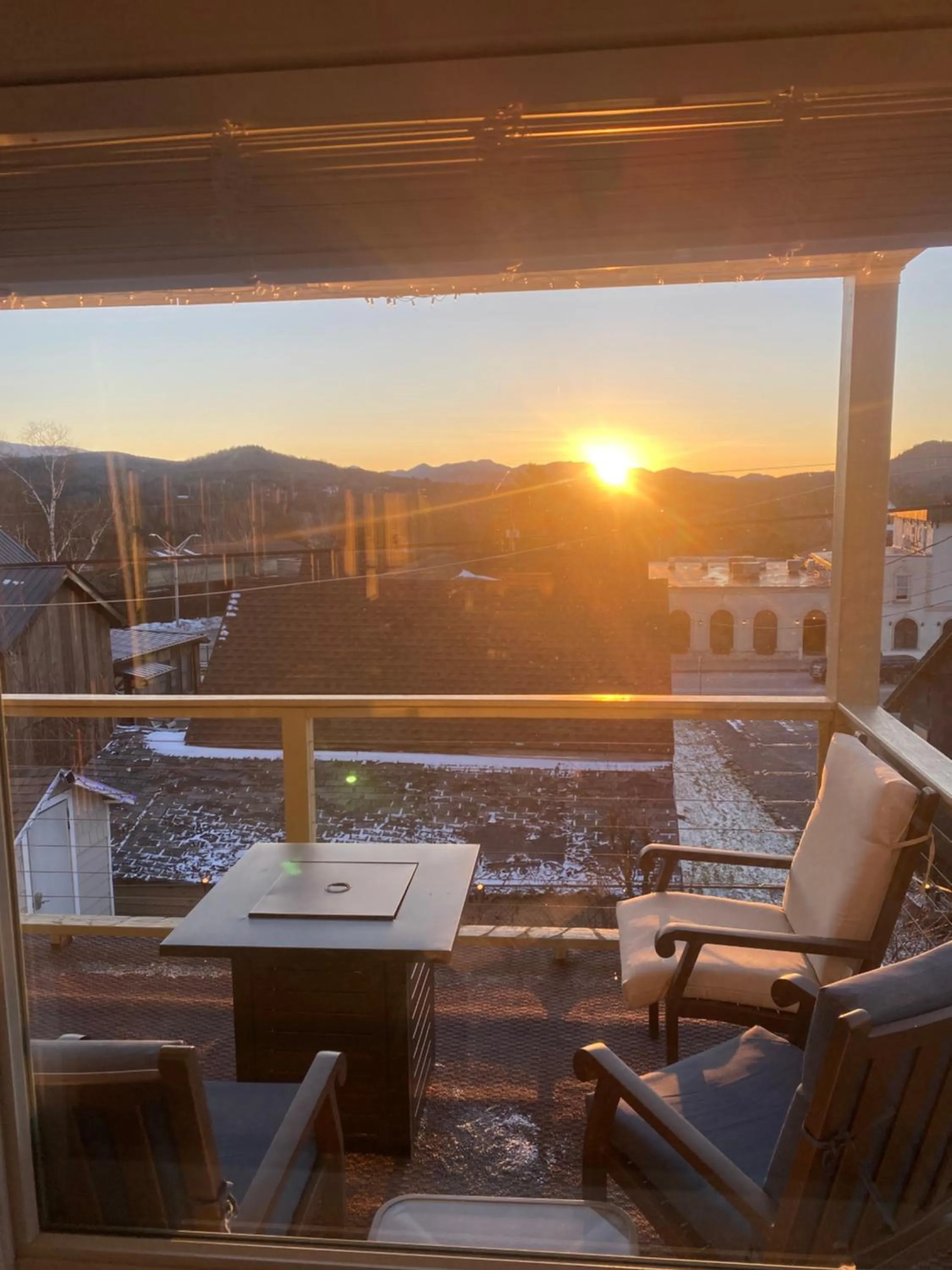 Patio in Central Lake Placid Mountain Views