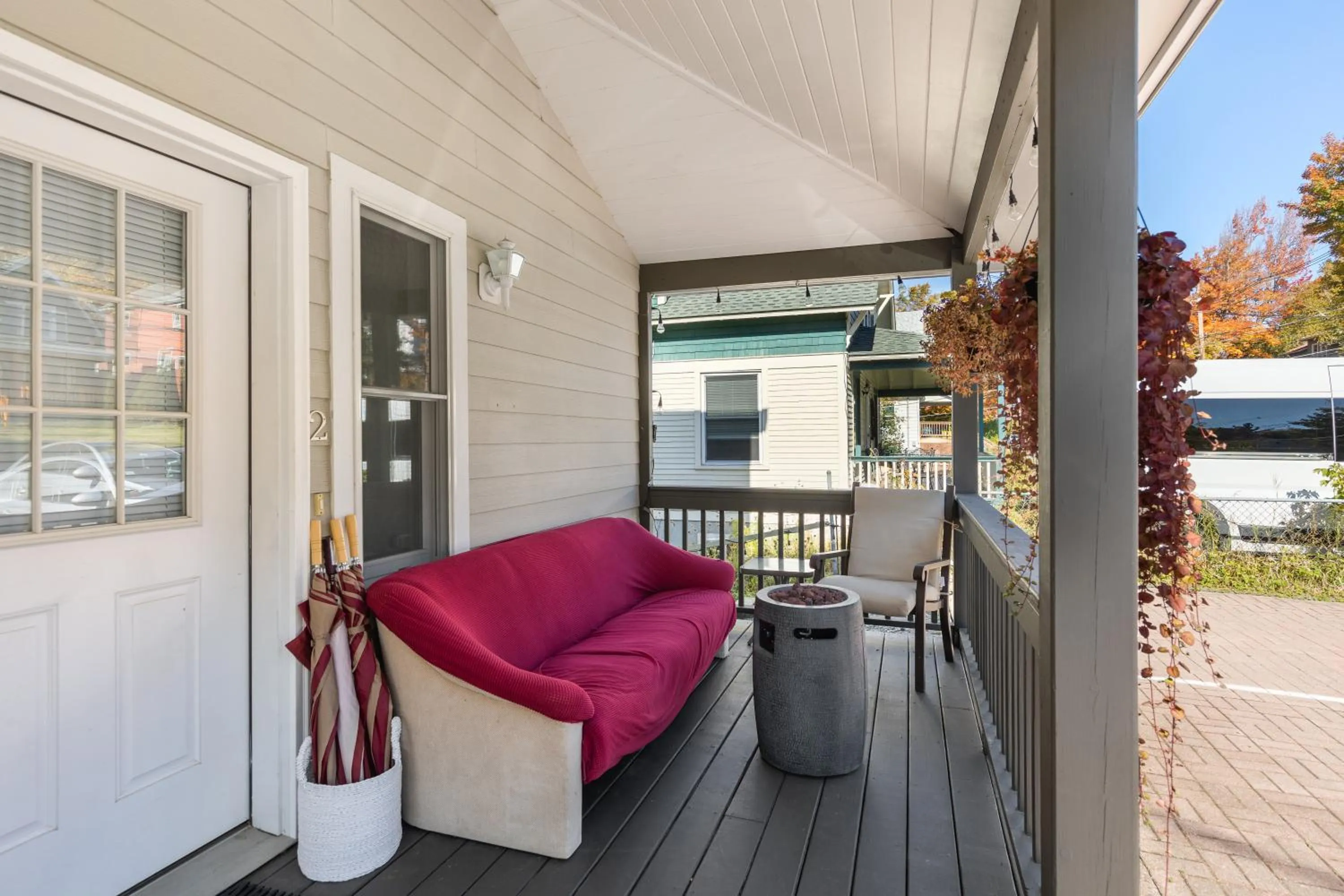 Patio in Central Lake Placid Mountain Views