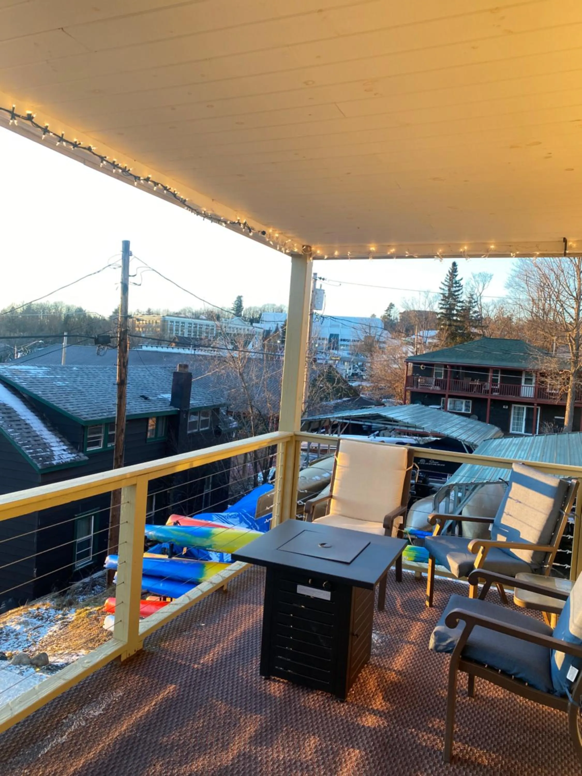 Balcony/Terrace in Central Lake Placid Mountain Views