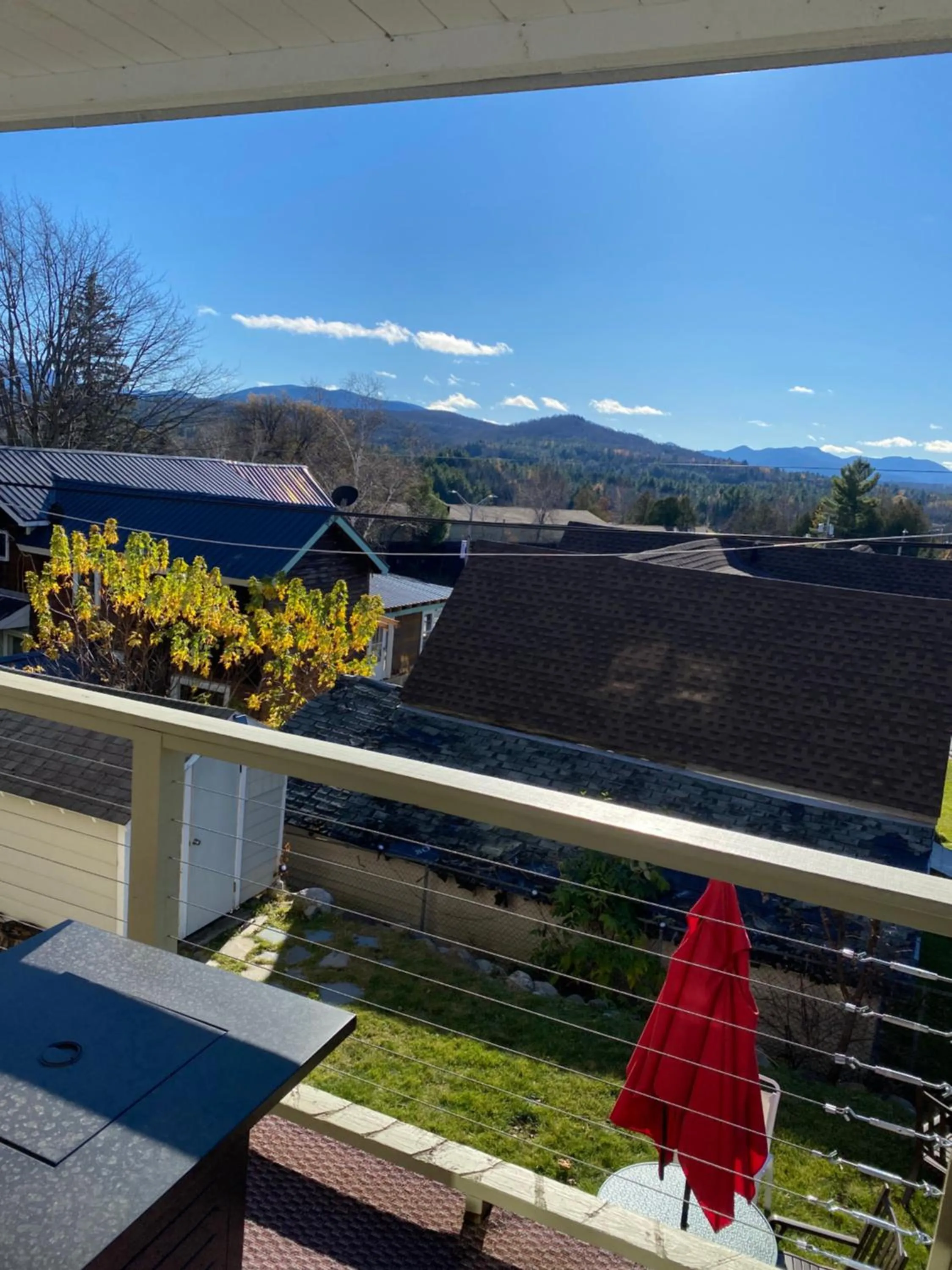 Day in Central Lake Placid Mountain Views