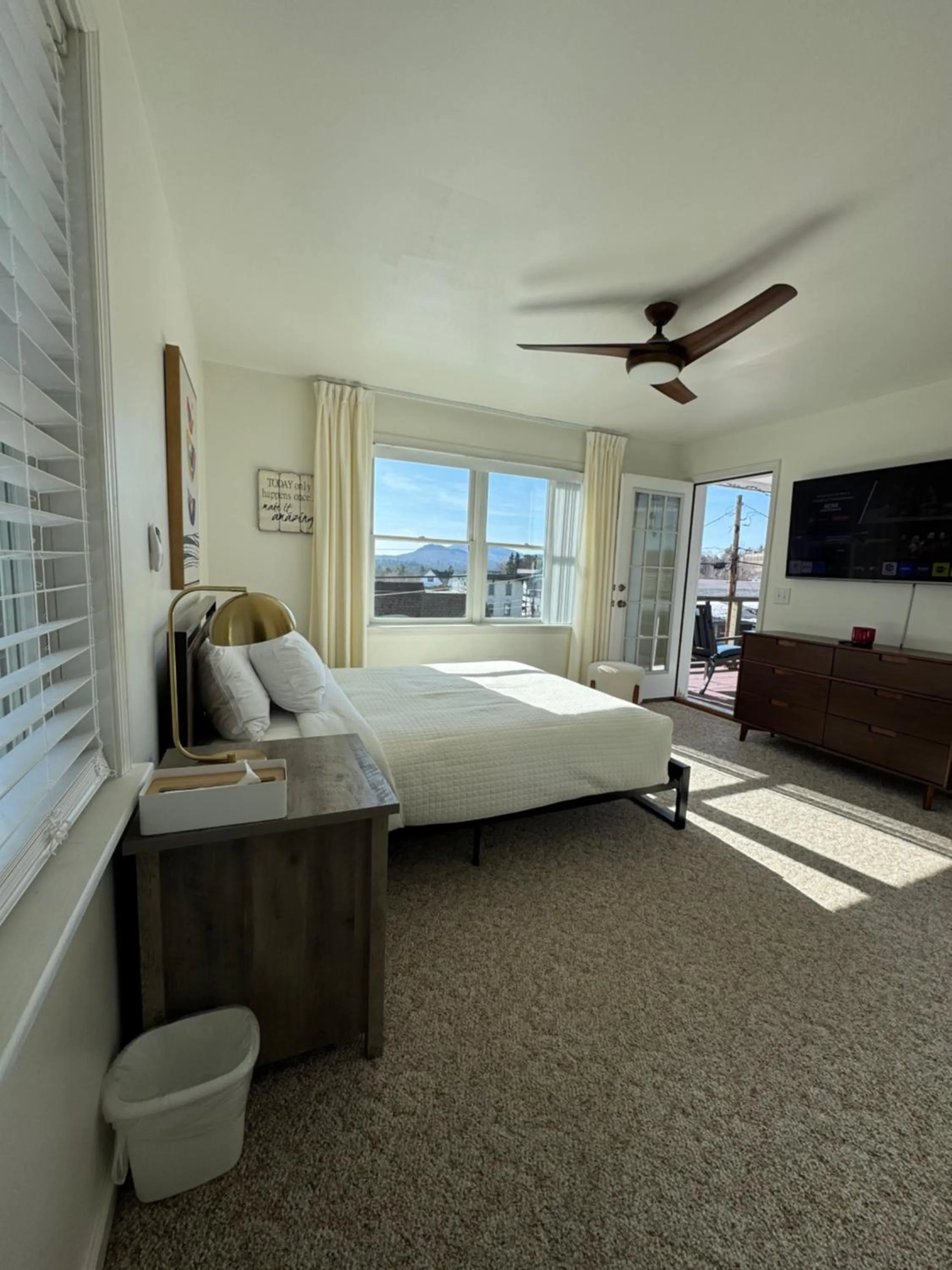 Bedroom, Bed in Central Lake Placid Mountain Views