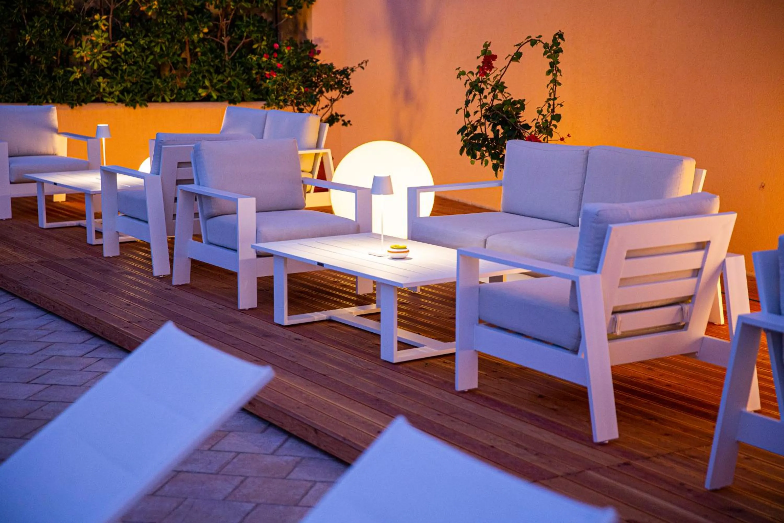 Balcony/Terrace in Hotel Punta Nord Est