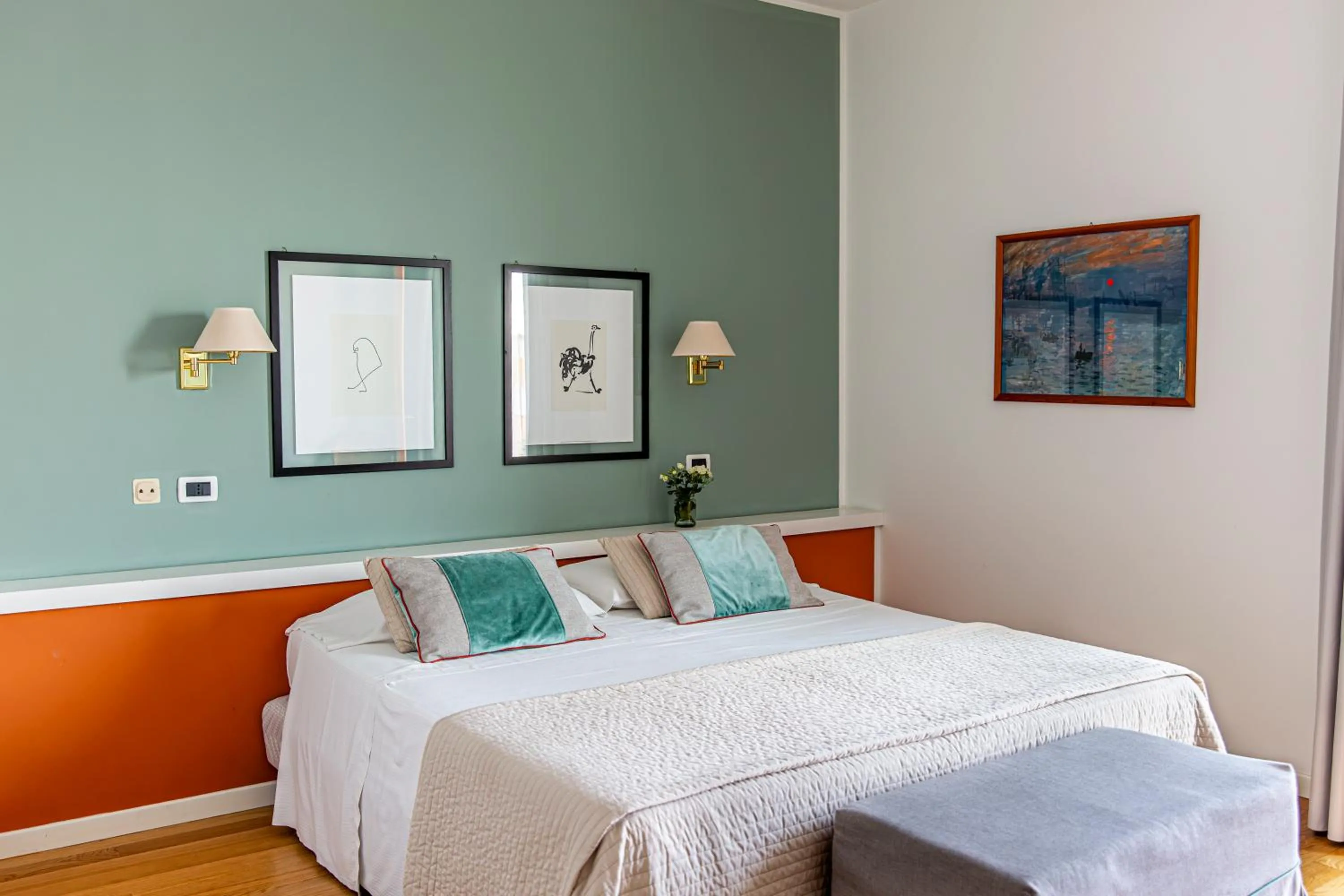 Bedroom, Bed in Hotel Punta Nord Est