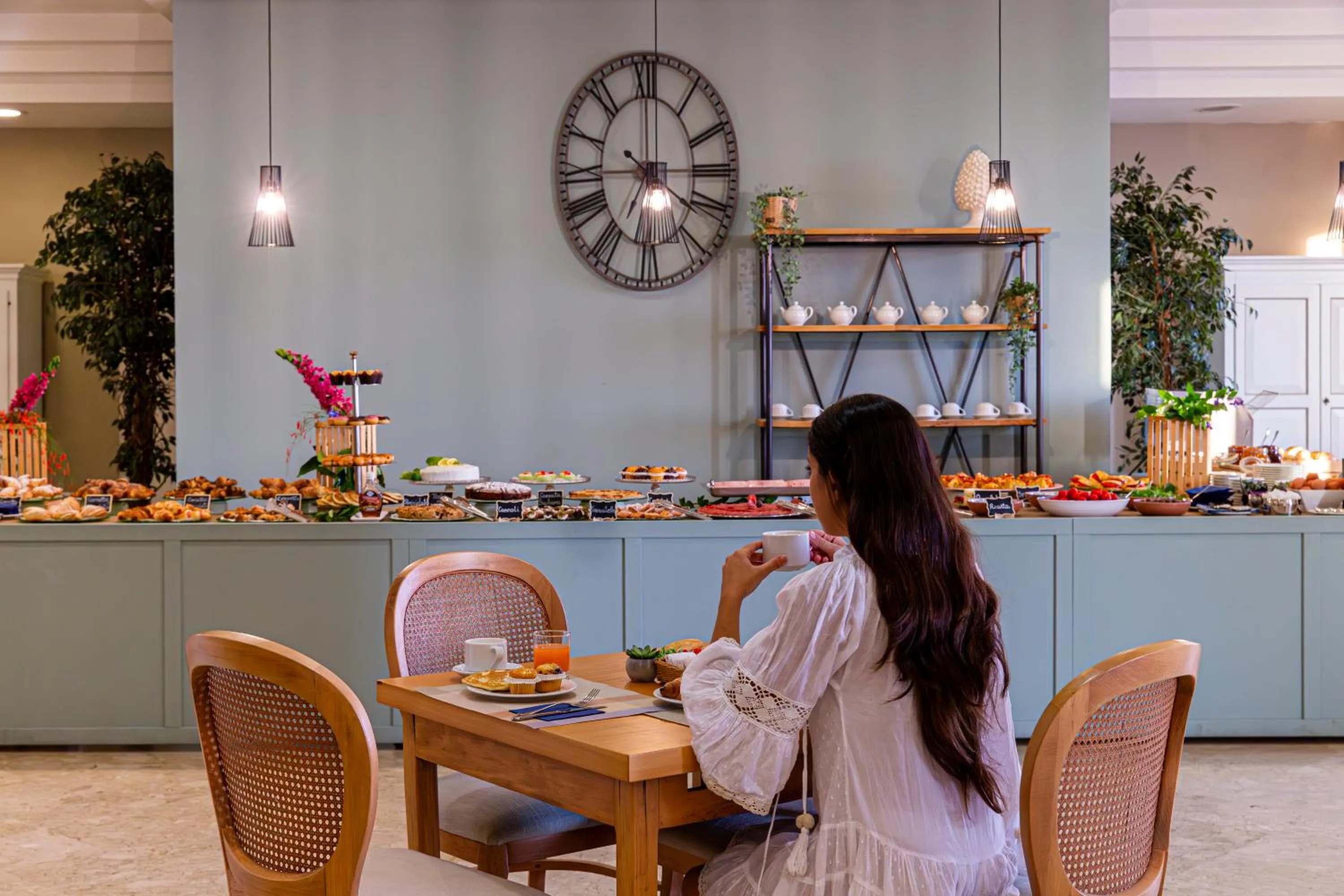 Breakfast in Hotel Punta Nord Est