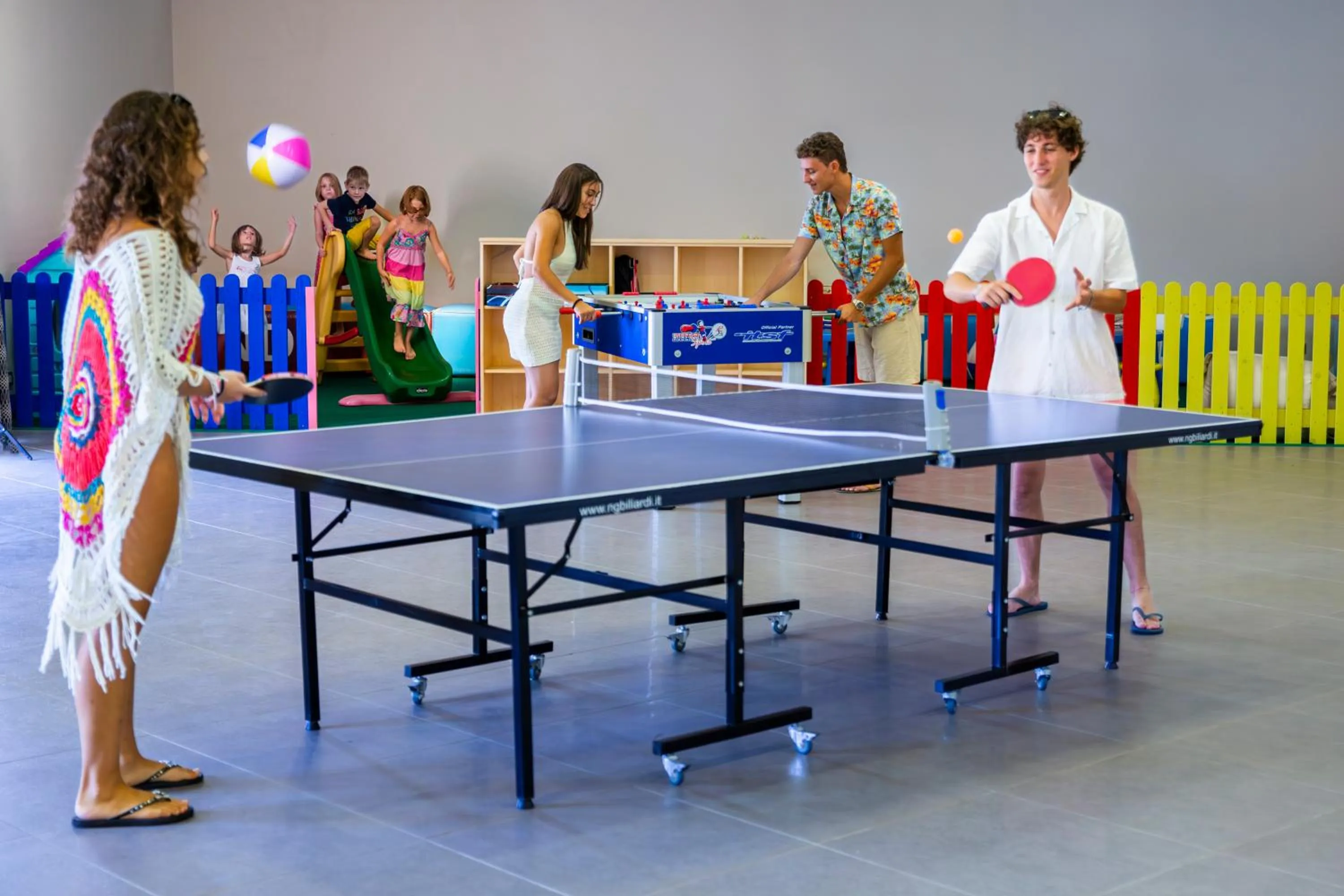 Children play ground in Hotel Punta Nord Est