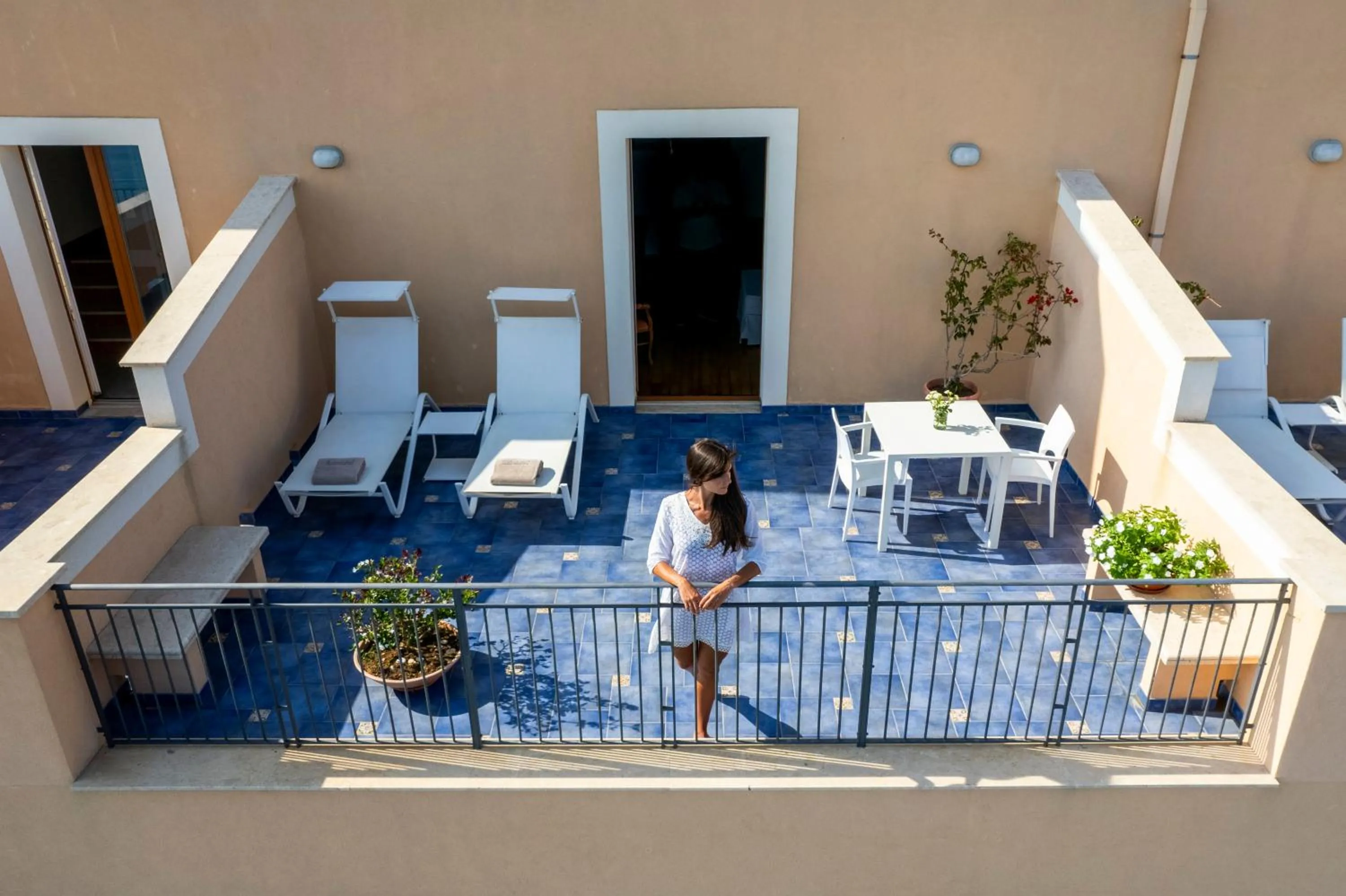 Balcony/Terrace in Hotel Punta Nord Est
