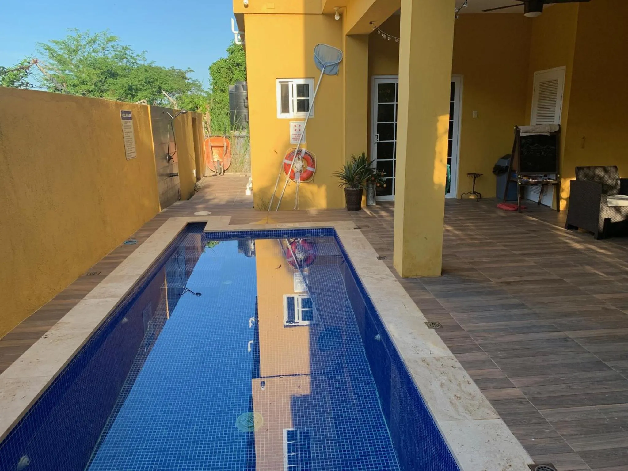 Patio in The Vista Inn