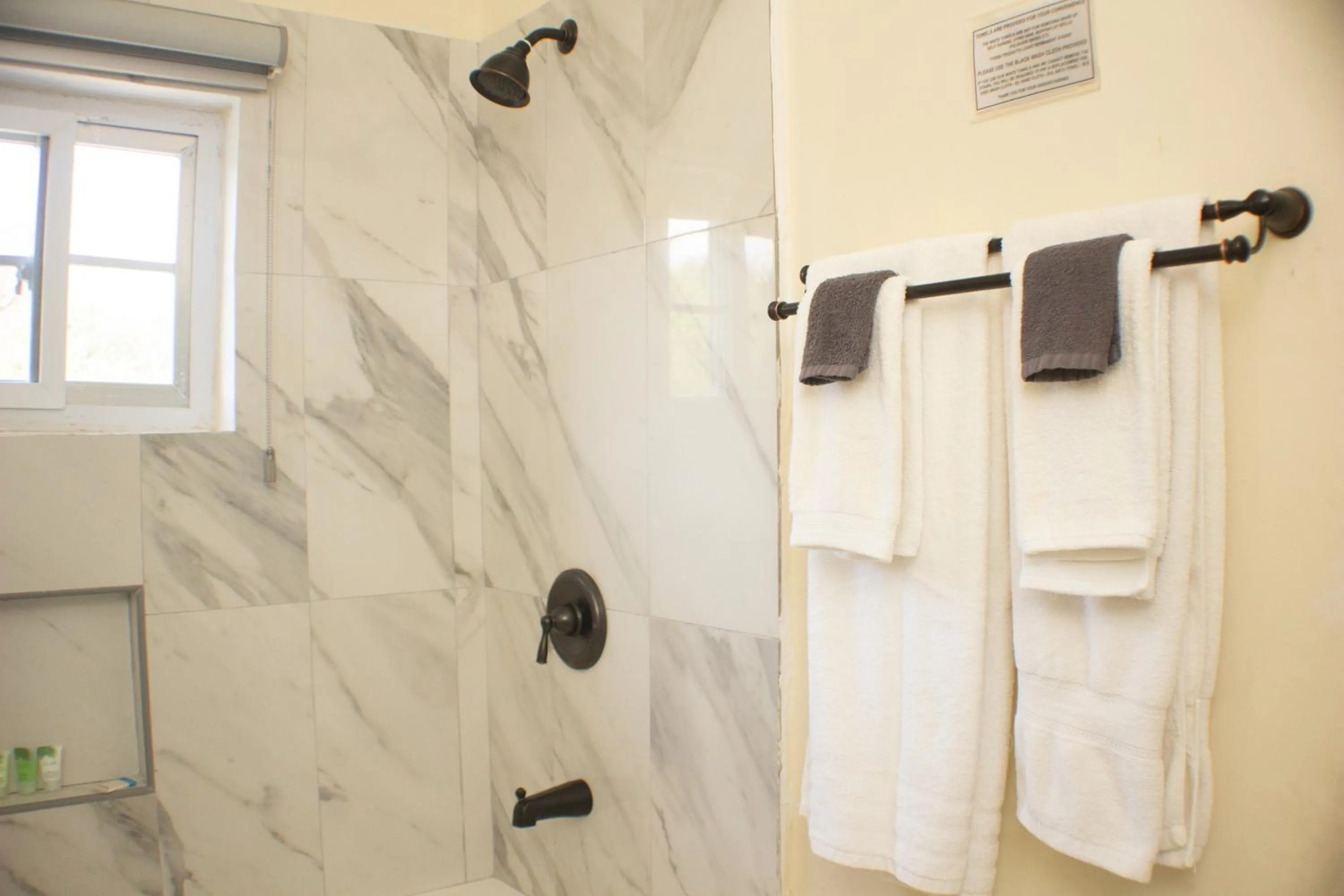 Shower in The Vista Inn