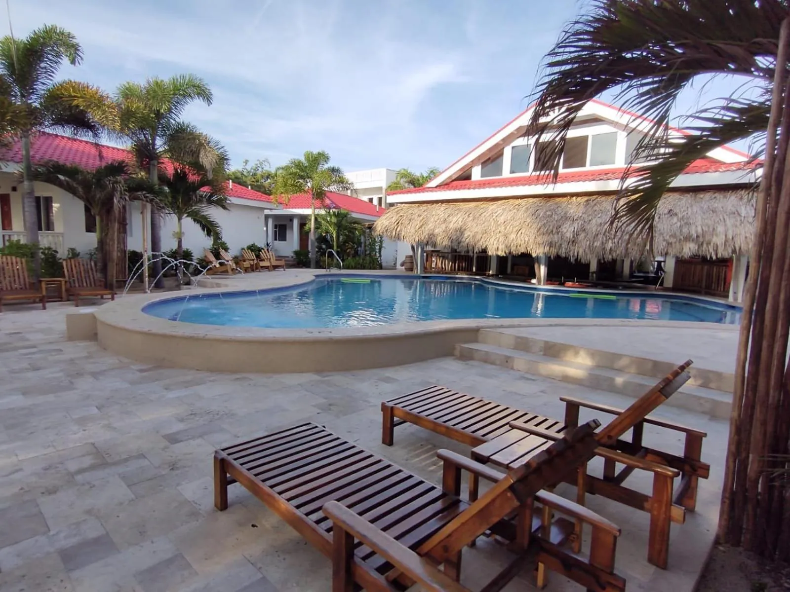 Pool view in Ceiba Beach Resort
