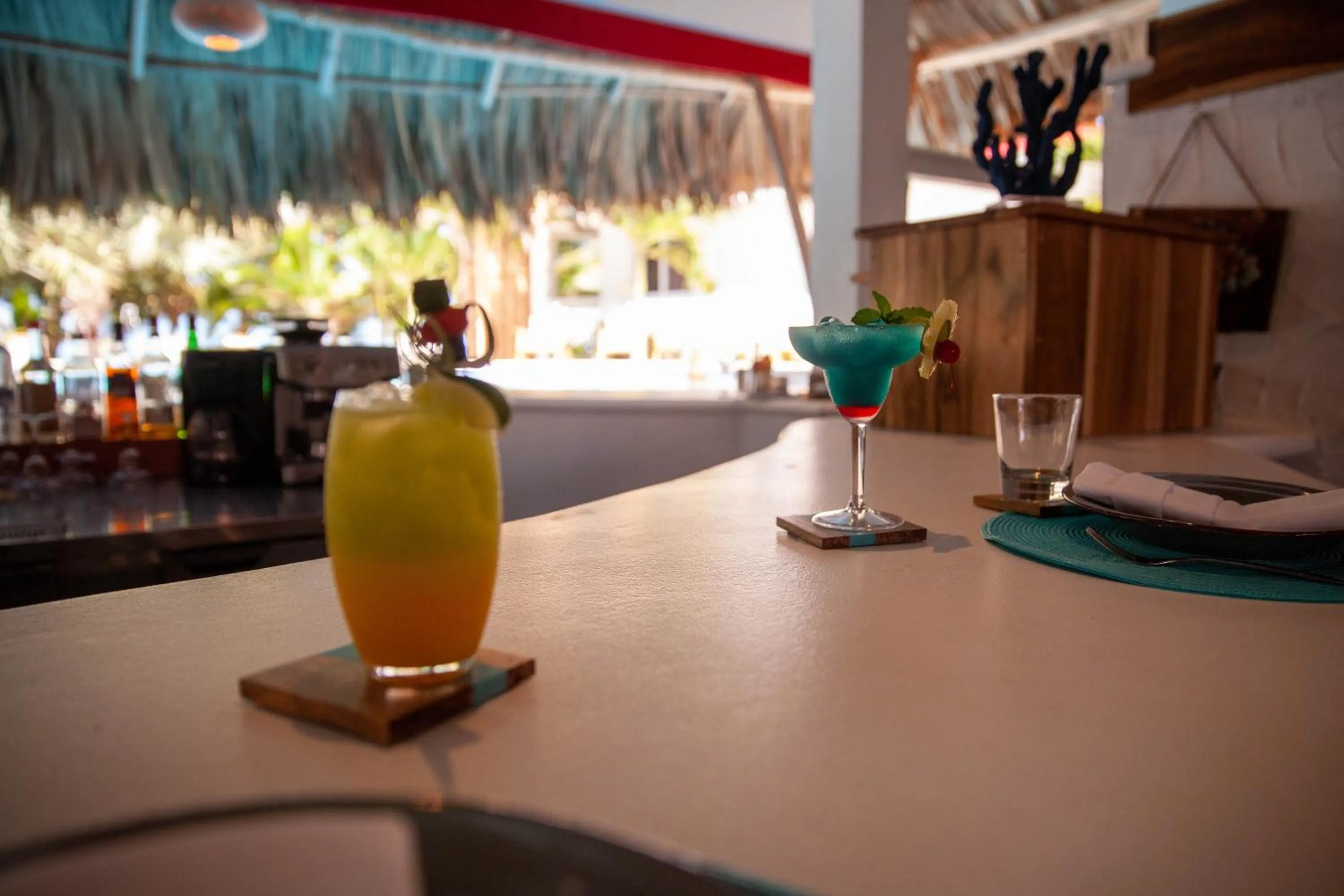 Food and drinks in Ceiba Beach Resort