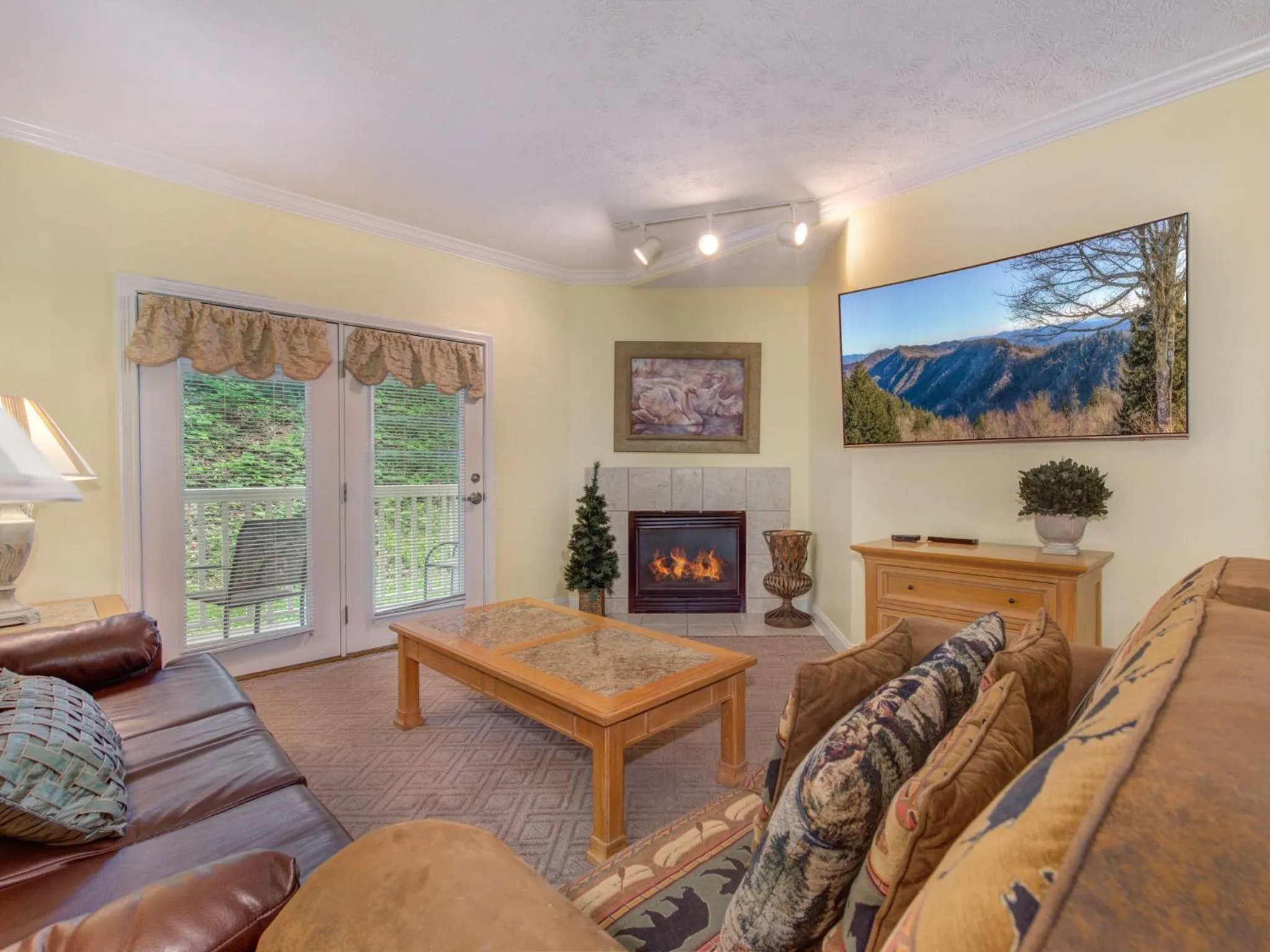 Living room in Smokey Bear 1103