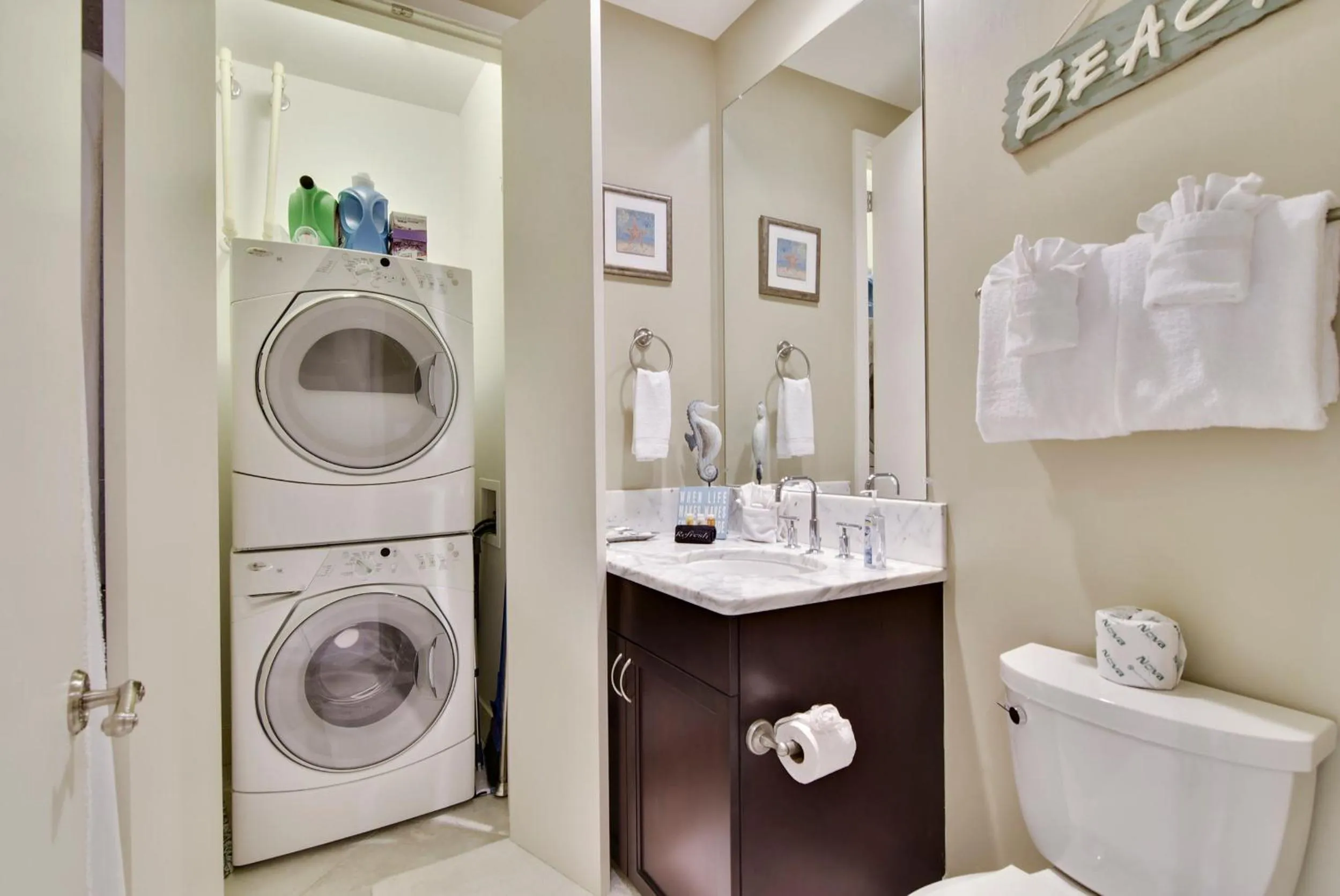 Bathroom in Diamond Beach 304-Sapphire