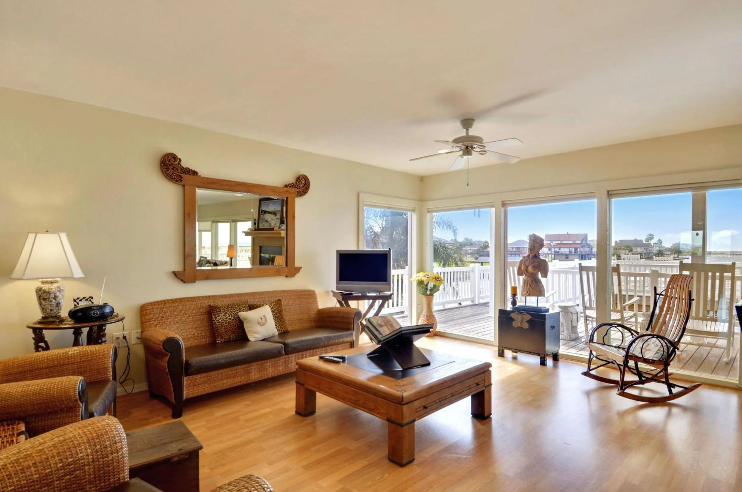 Living room in Bahia Azul Sunset