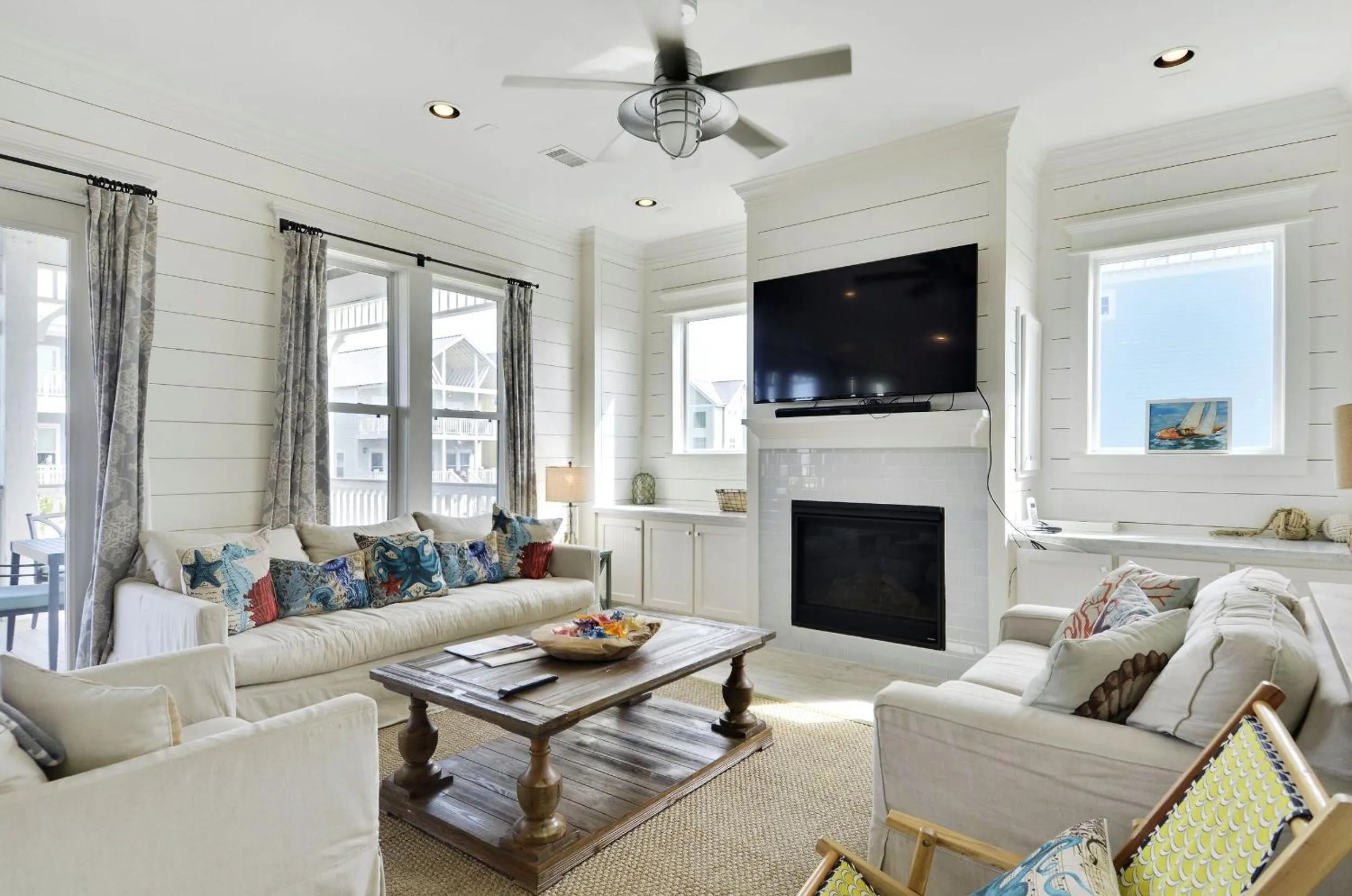 Living room in Beachside Haven