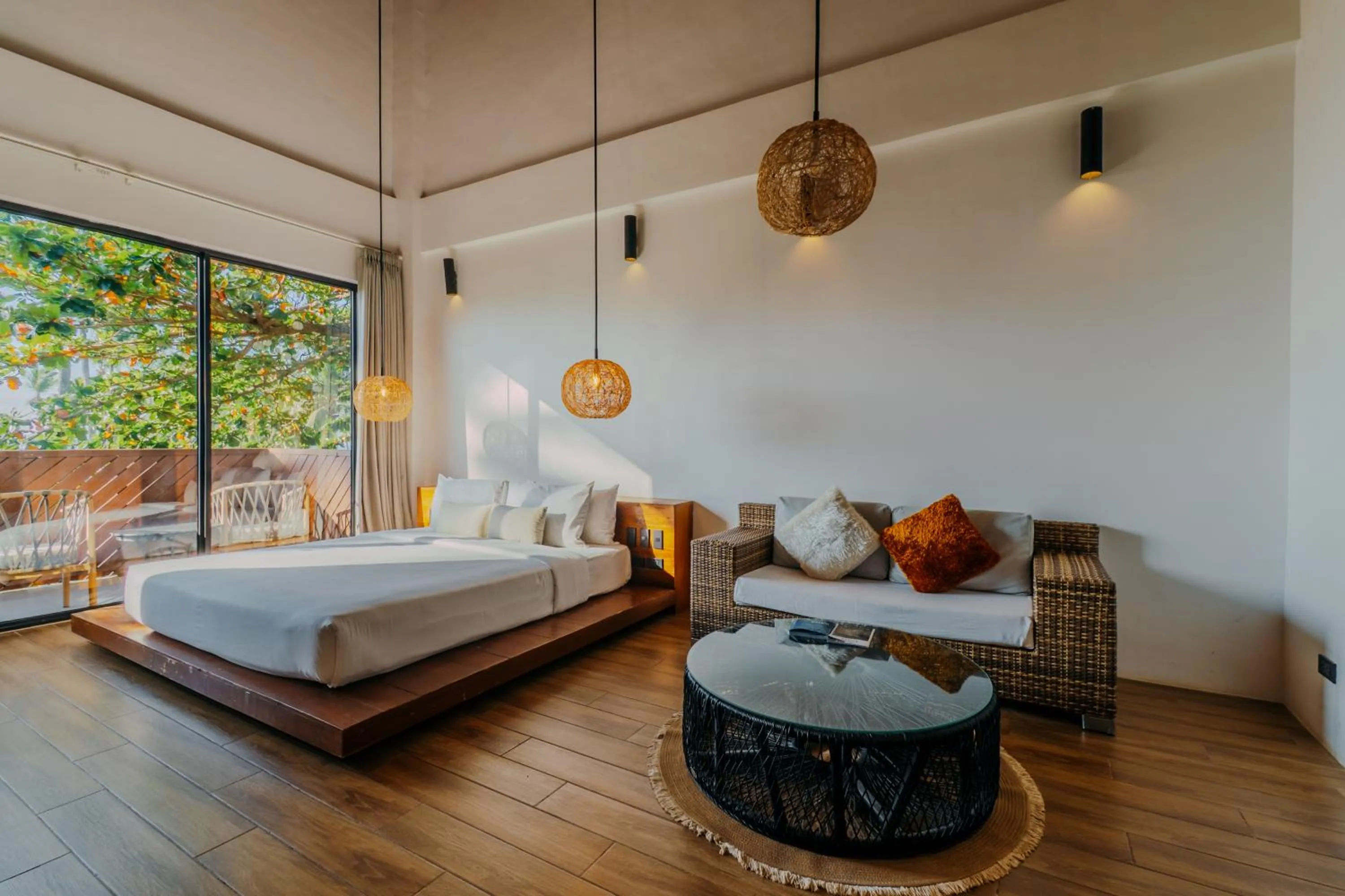 Bed in Nacpan Beach Resort Managed by H Hospitality - Newly Renovated