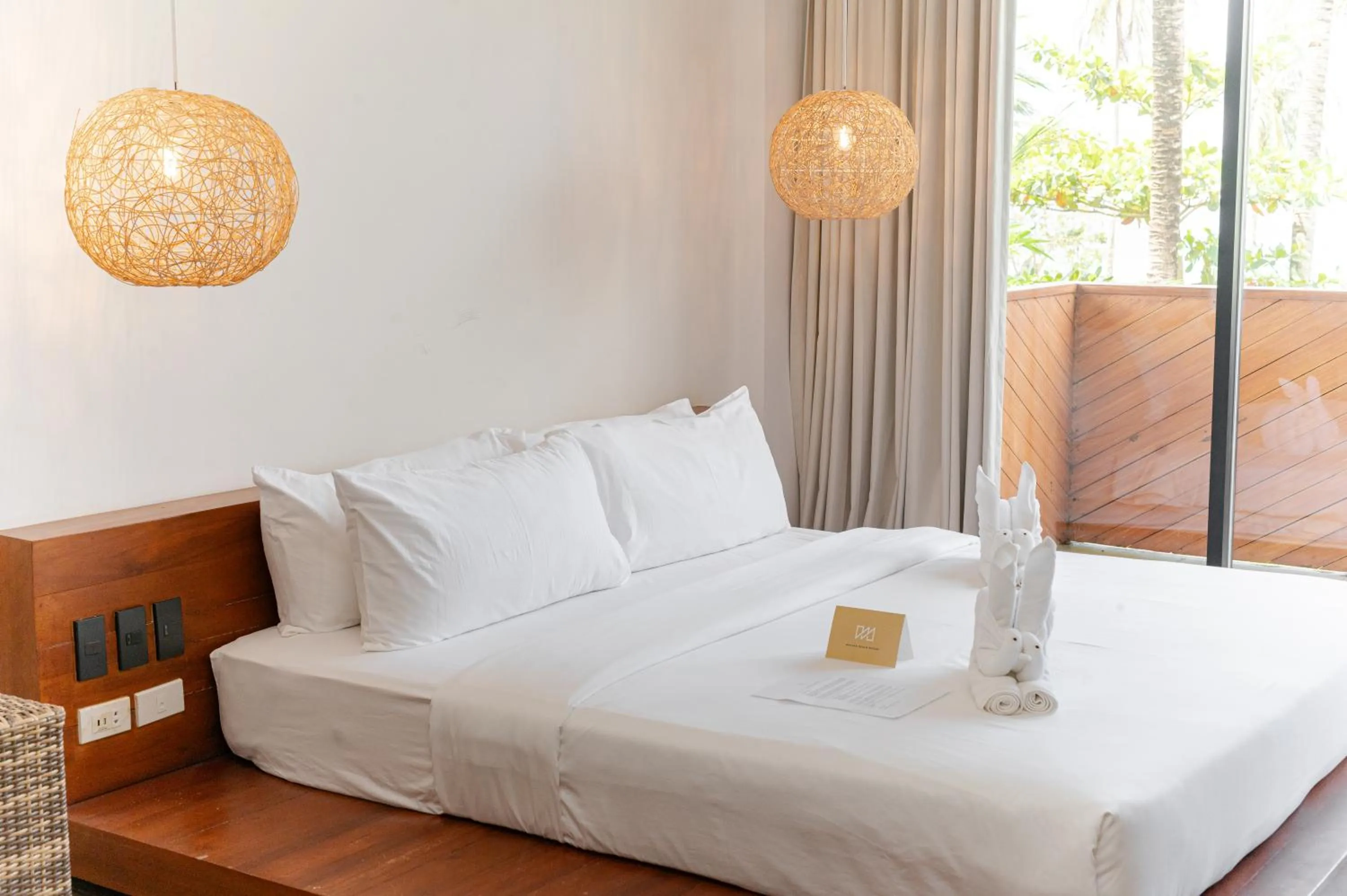 Bed in Nacpan Beach Resort Managed by H Hospitality - Newly Renovated