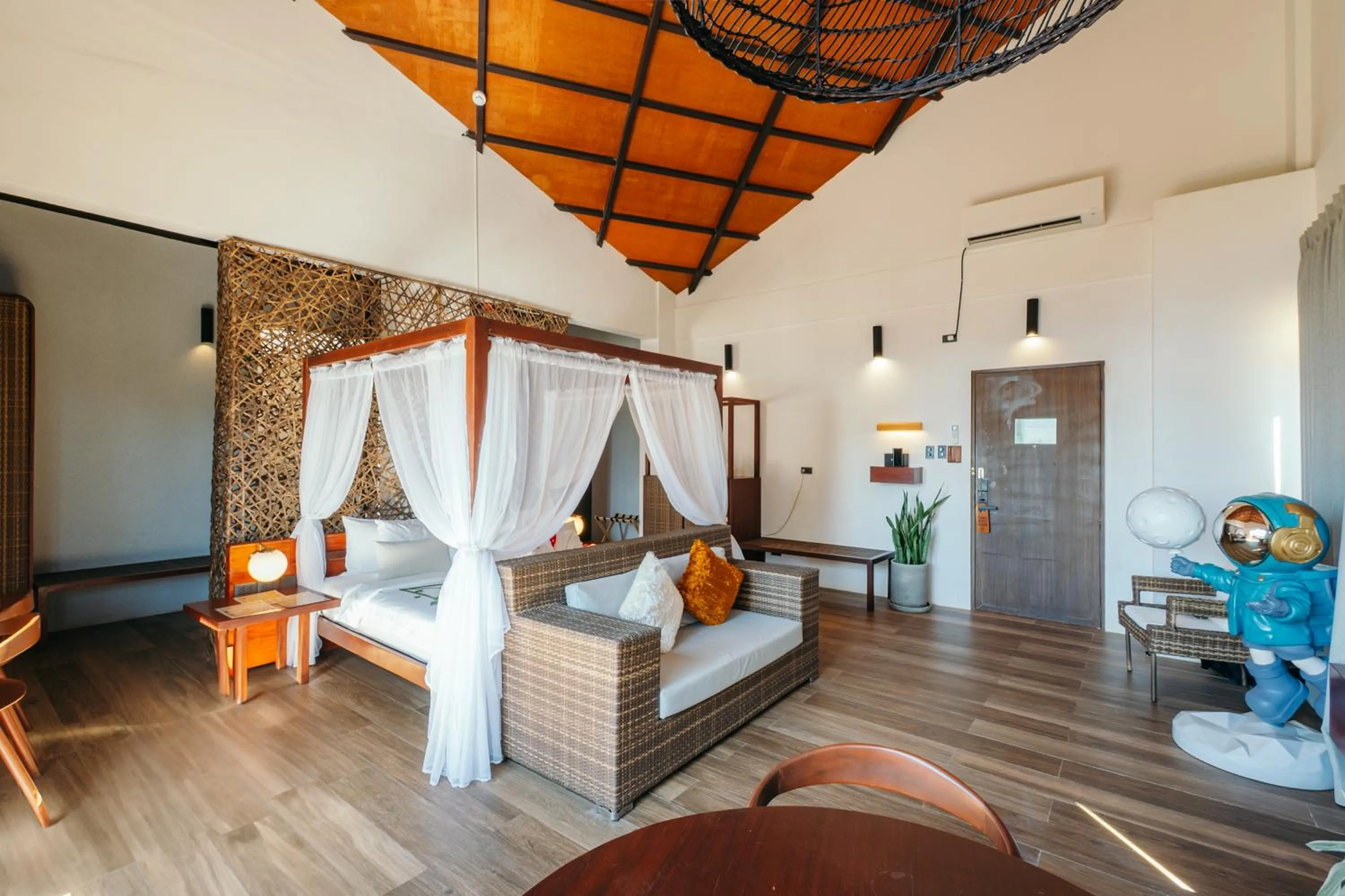 Bed in Nacpan Beach Resort Managed by H Hospitality - Newly Renovated