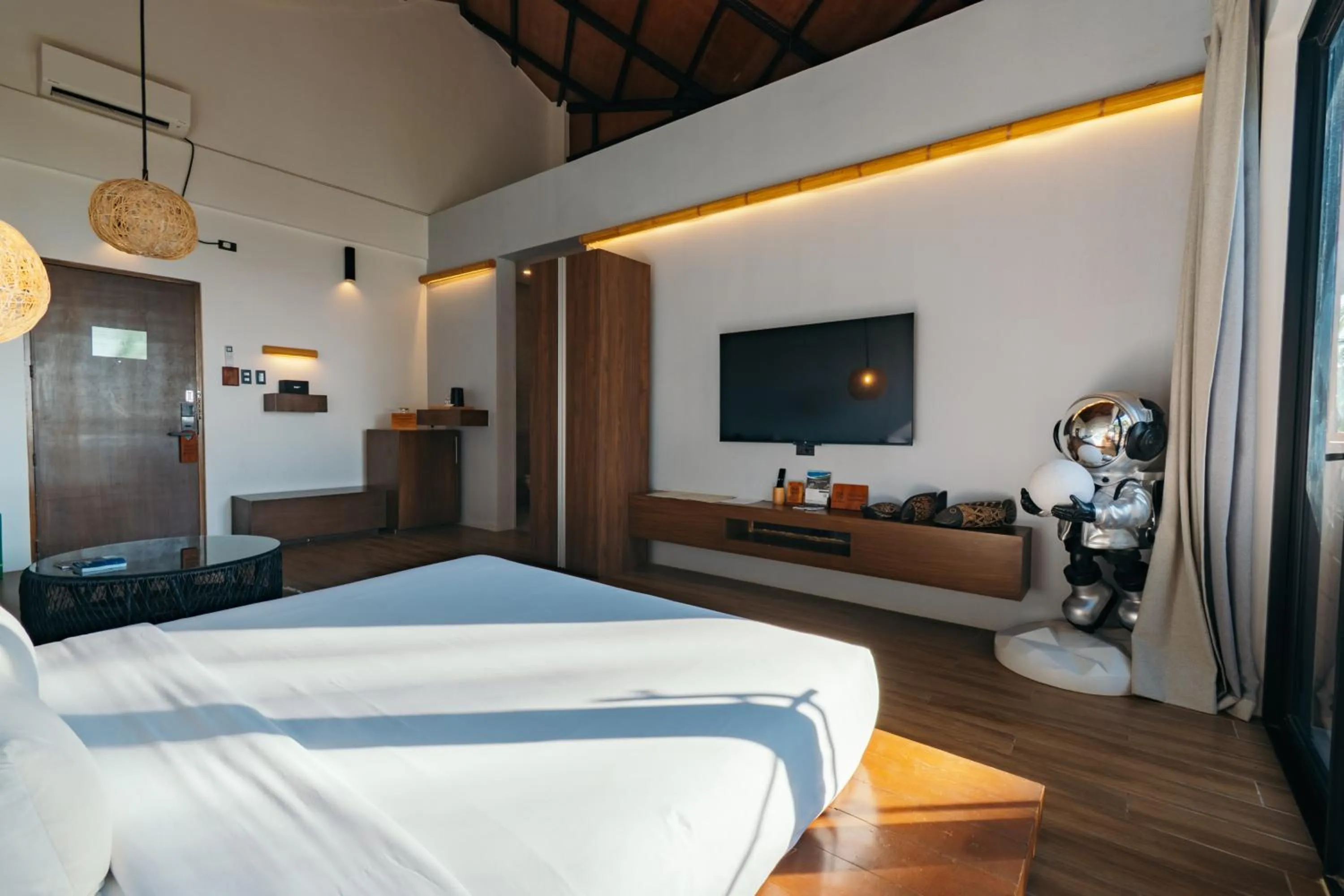 Bed in Nacpan Beach Resort Managed by H Hospitality - Newly Renovated