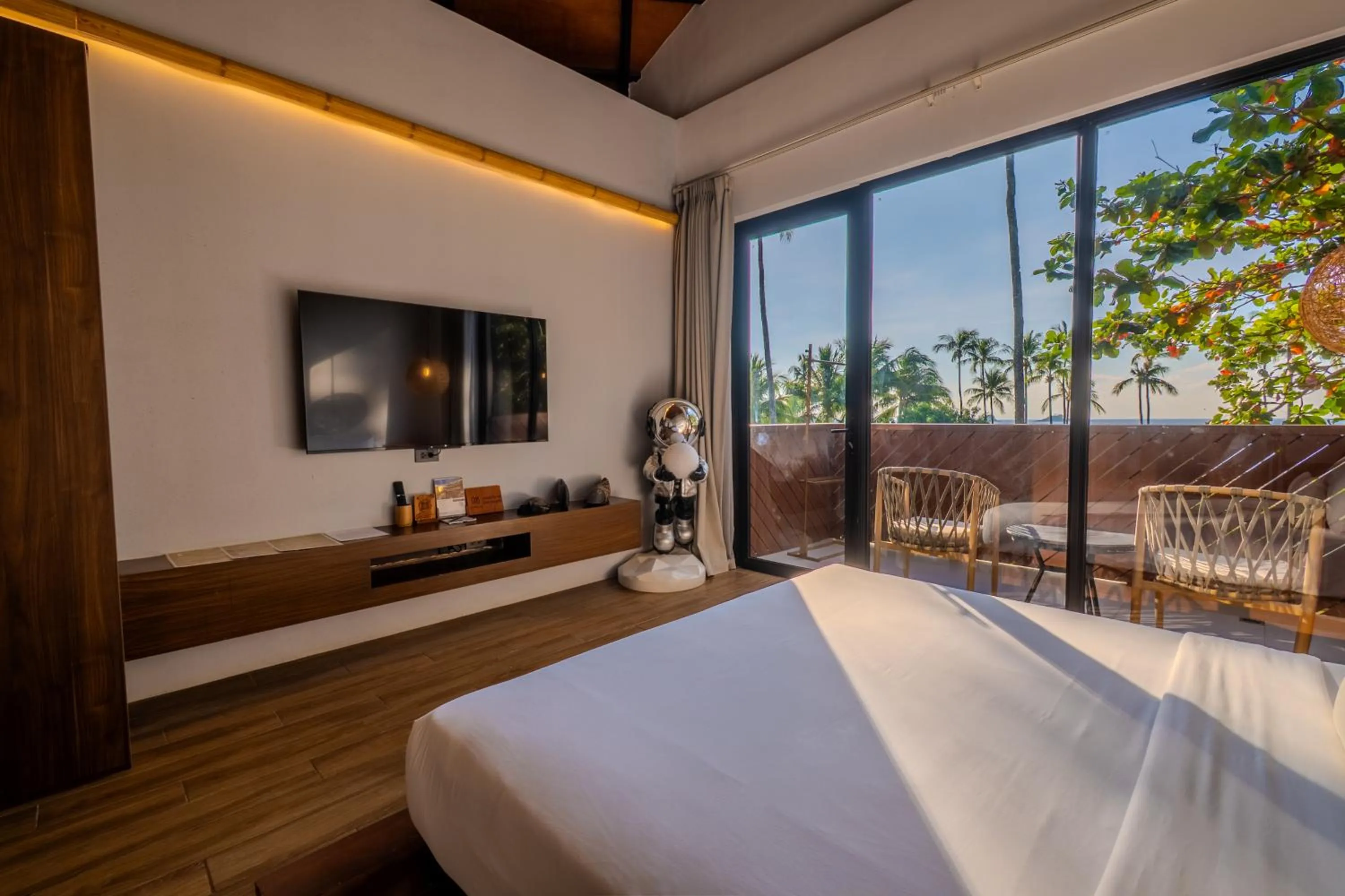 Bed in Nacpan Beach Resort Managed by H Hospitality - Newly Renovated