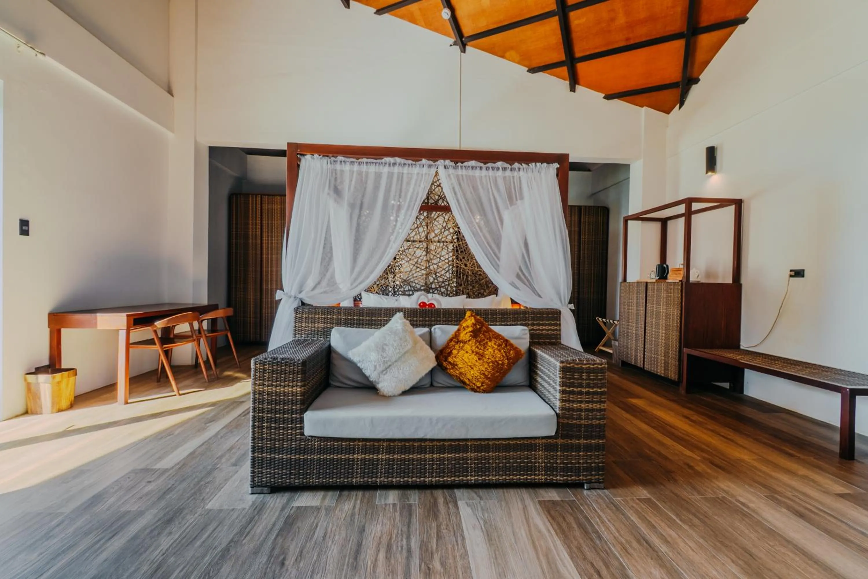 Bed in Nacpan Beach Resort Managed by H Hospitality - Newly Renovated