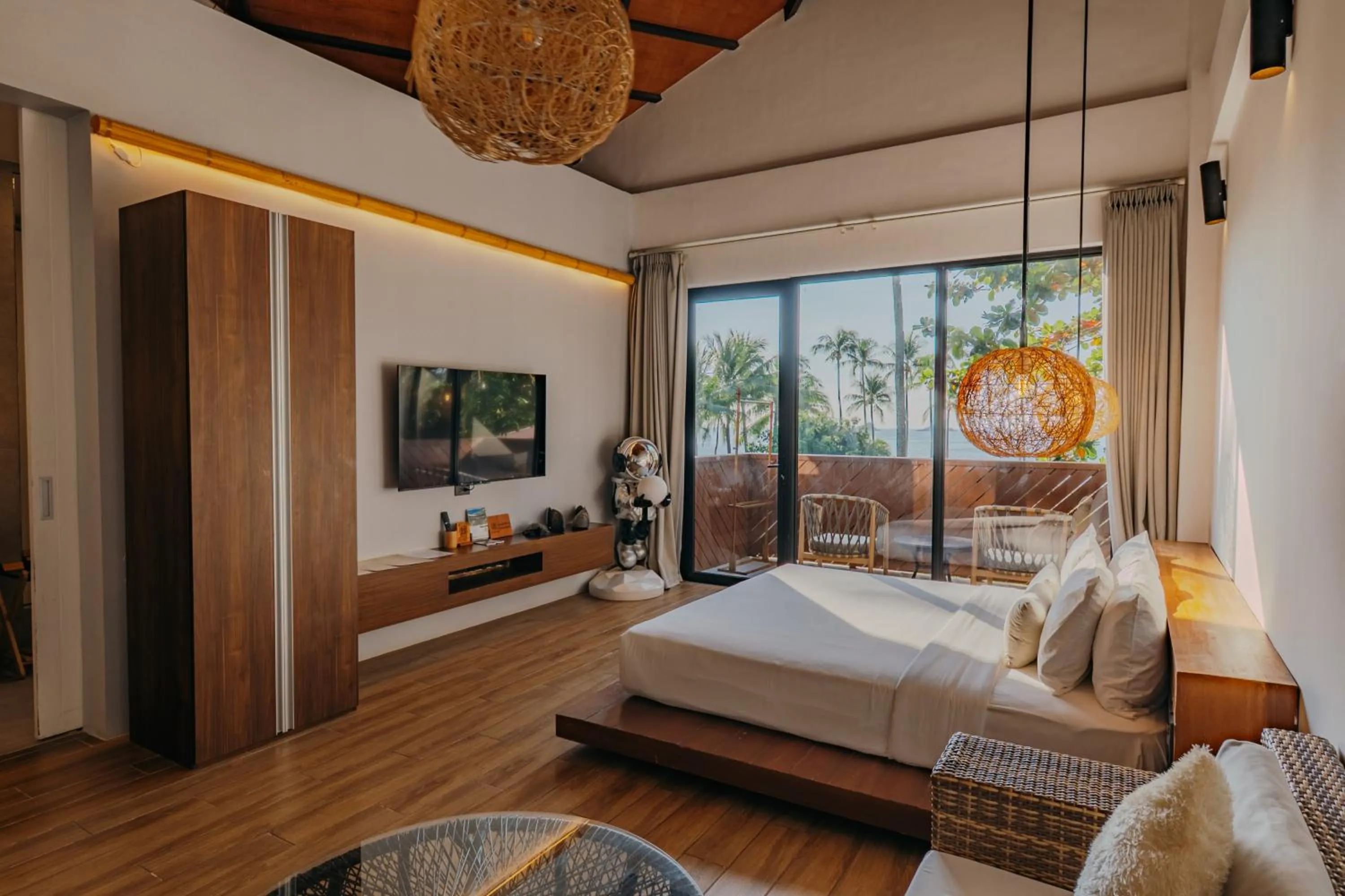 Bed in Nacpan Beach Resort Managed by H Hospitality - Newly Renovated