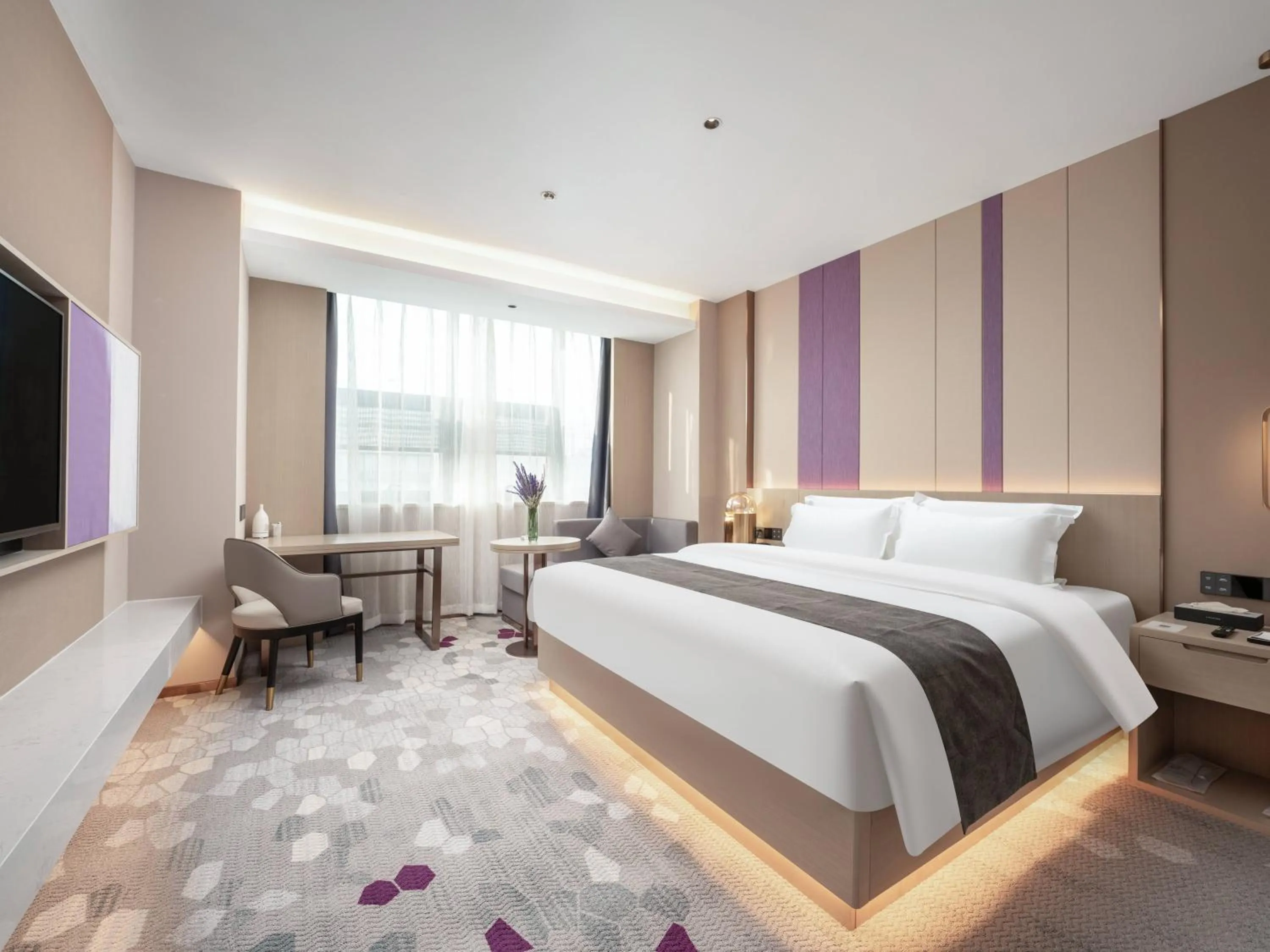 Photo of the whole room, Bed in Lavande Hotel Qihe Economic Development Zone