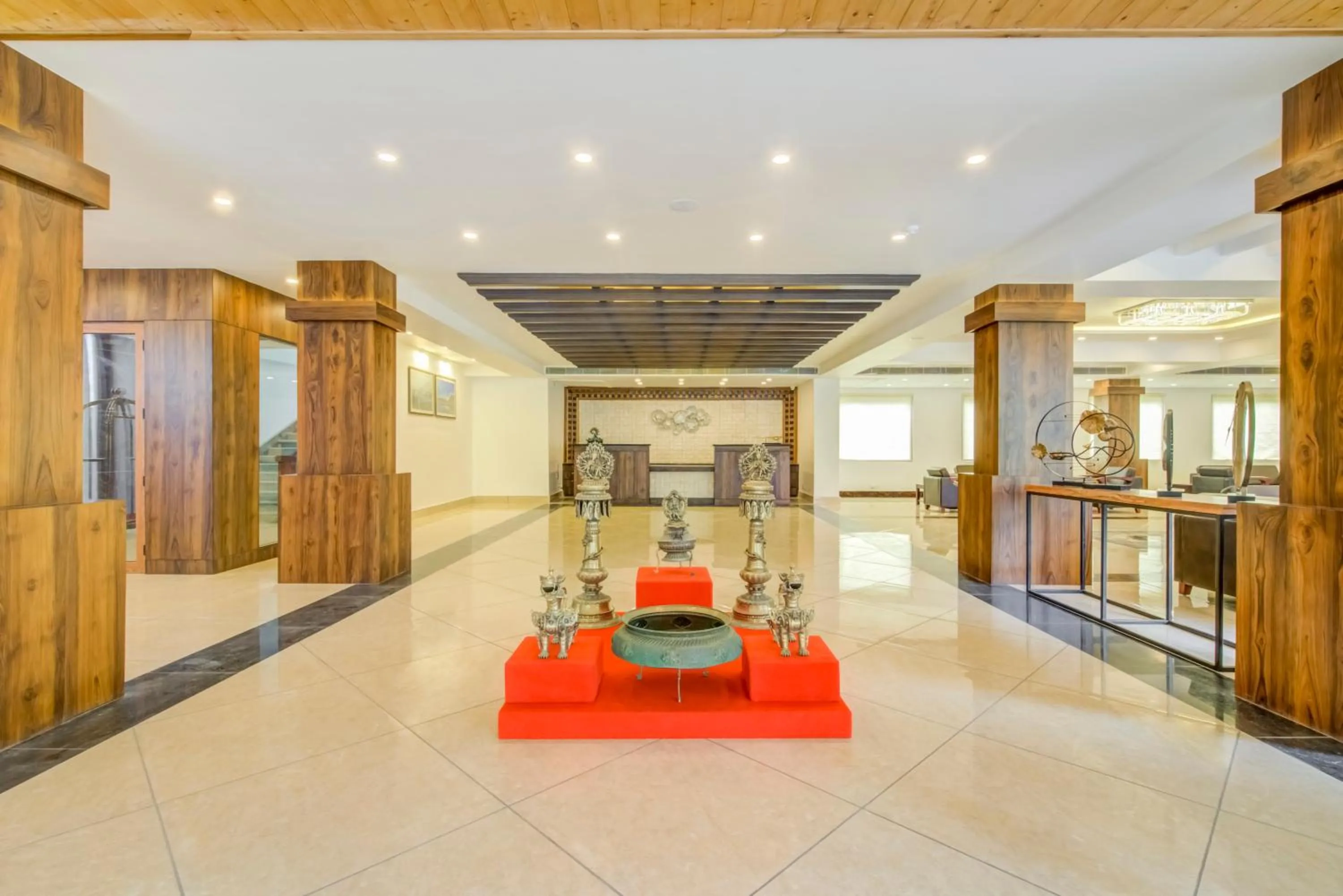 Lobby or reception in Club Mahindra Le Vintuna, Gangtok