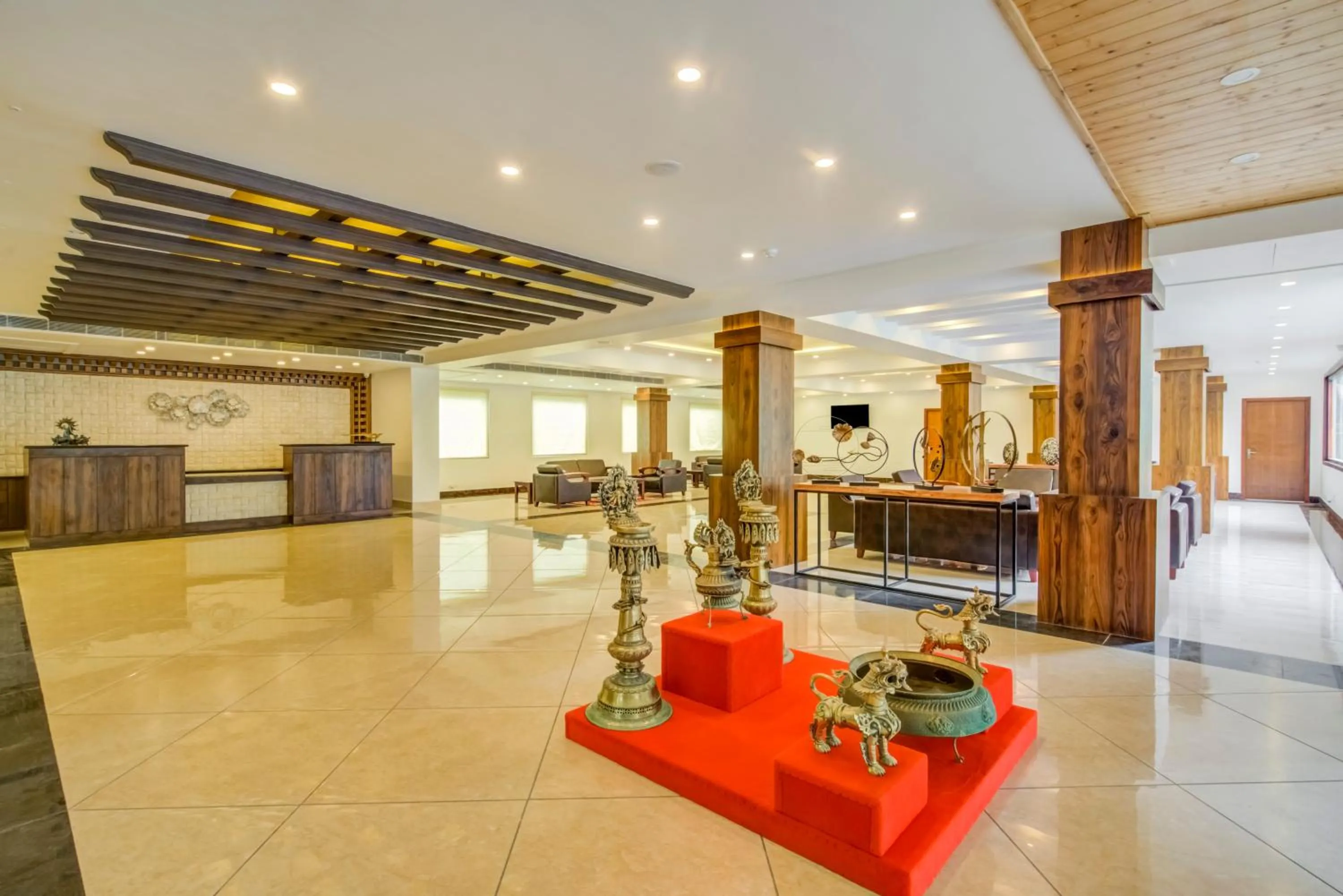 Lobby or reception in Club Mahindra Le Vintuna, Gangtok