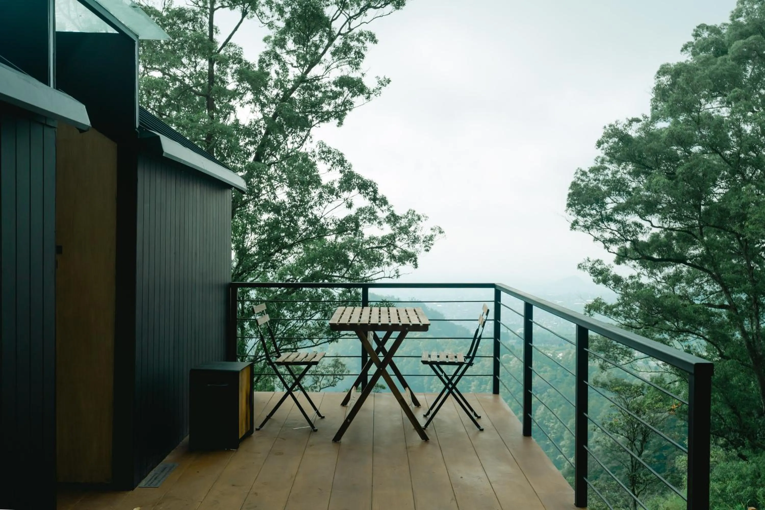 Balcony/Terrace in Bobocabin Coban Rondo, Malang