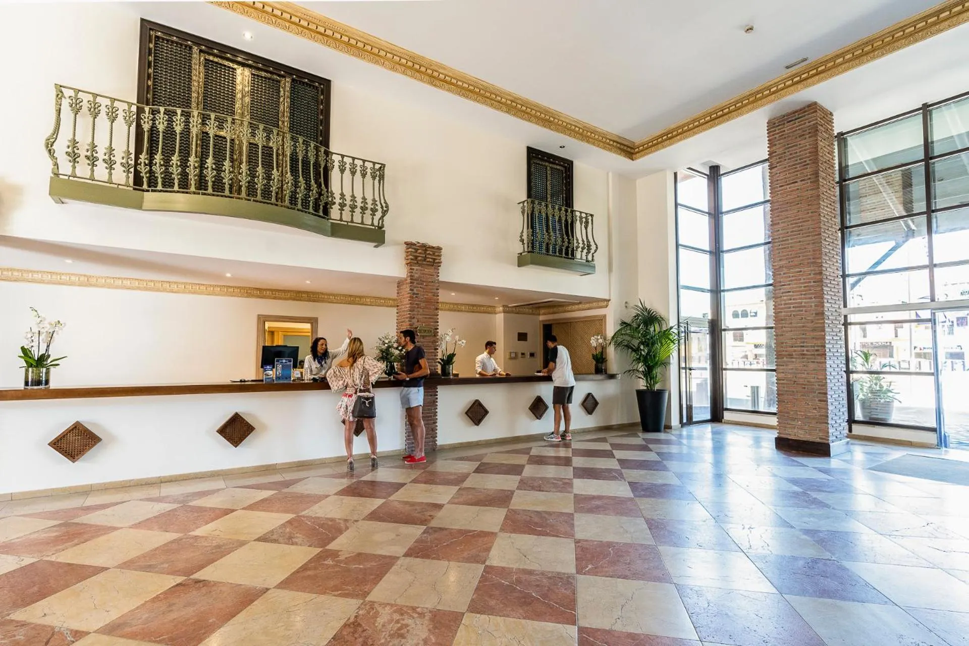Lobby or reception in Globales Paraíso Beach
